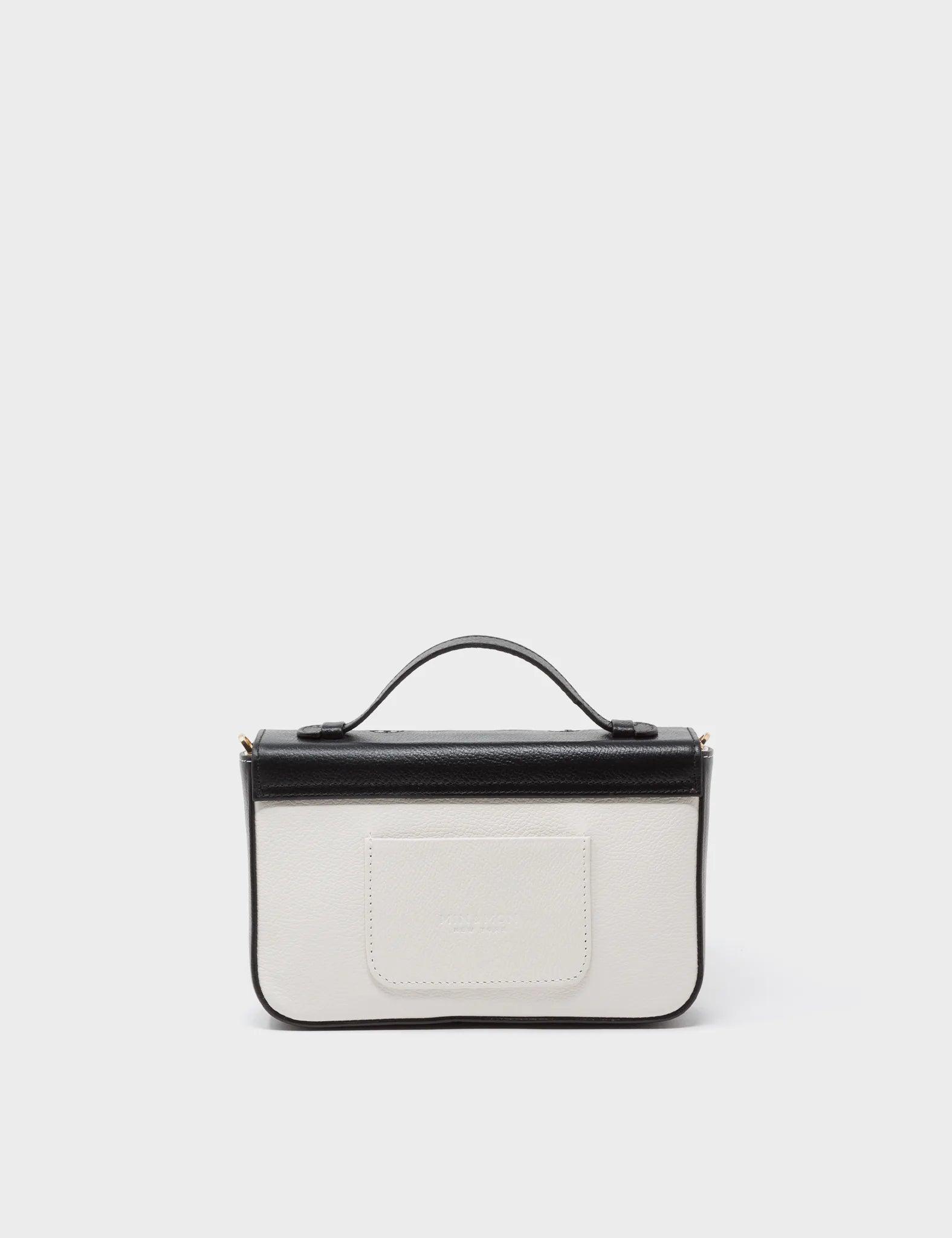 Amantis Black and Cream Leather Crossbody Mini Handbag with All Over Eyes Embroidery - Stylish Small Purse for Women, Perfect for Date Night, Parties, and Everyday Use