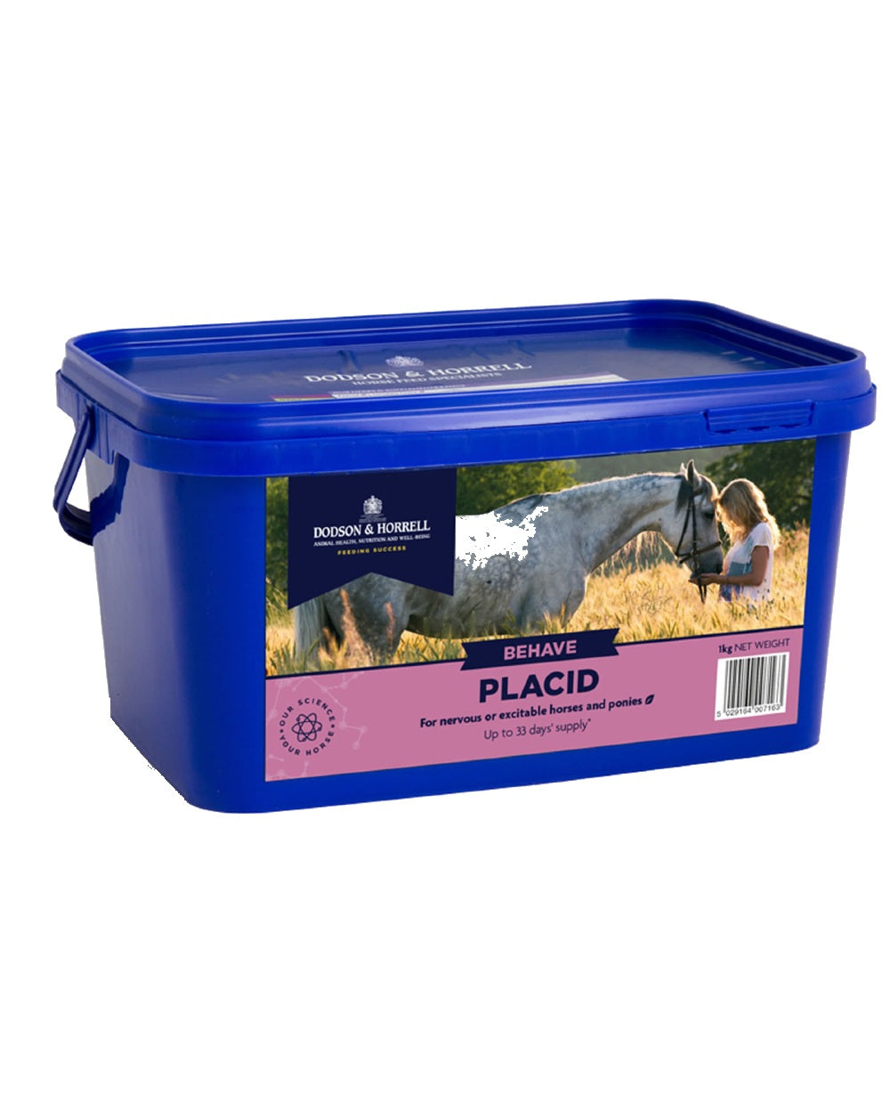 Dodson & Horrell Placid - Premium Horse Feed Supplement for Calm & Focused Performance | Ideal for Competition & Training