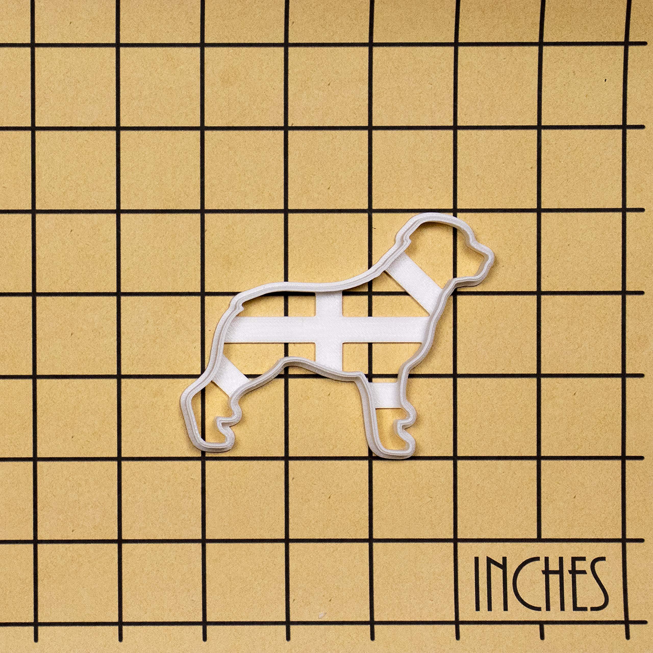 Rottweiler Dog Cookie Cutter - Stainless Steel Dog Bone Shaped Dough Mold for Baking, Cake Decorating, and DIY Pet Treats - Perfect for Dog Lovers and Home Bakers