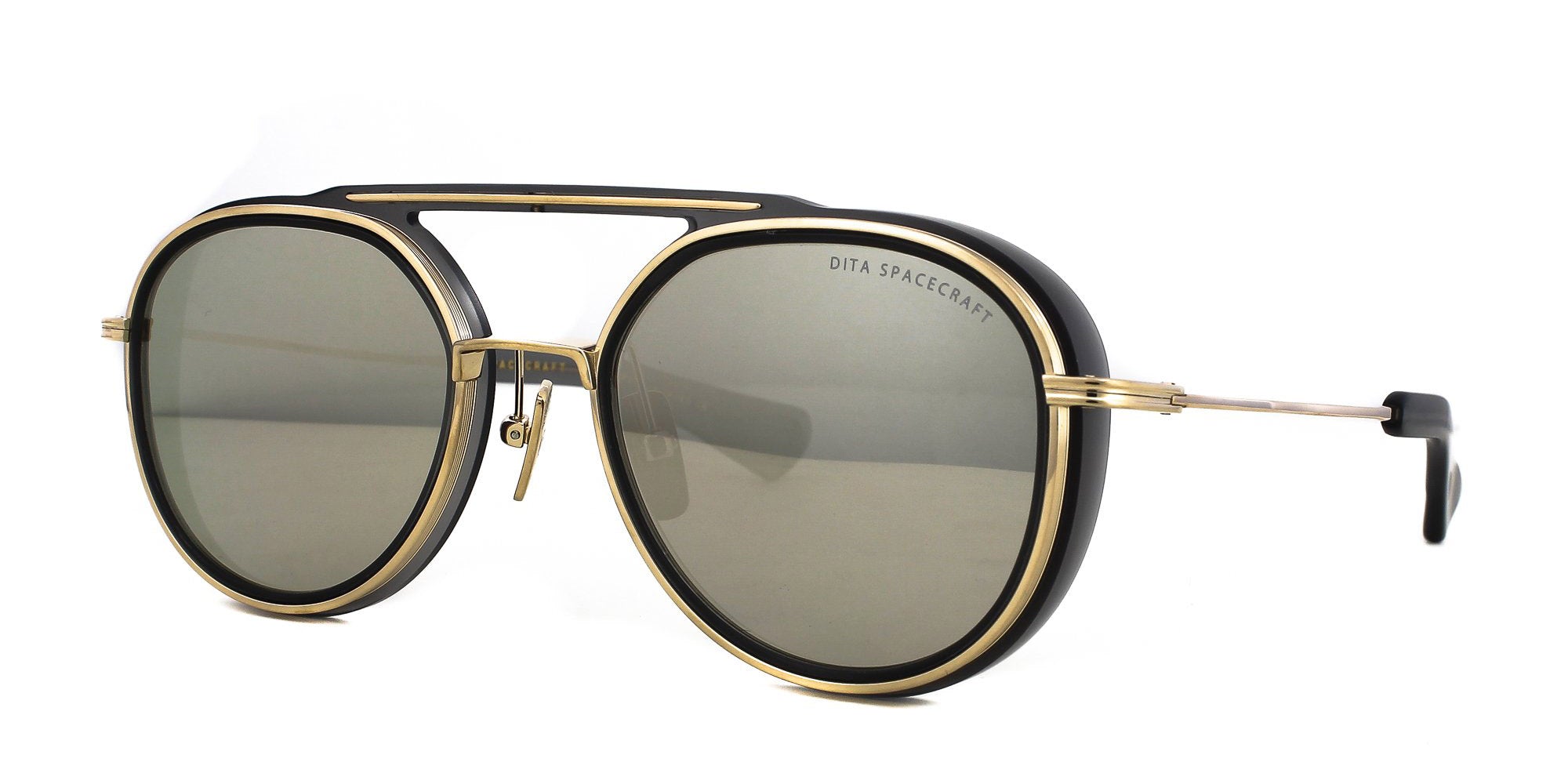 Dita Spacecraft DRX19017 Sunglasses - Polarized Aviator Style for Men & Women - UV Protection & Lightweight Design - Perfect for Driving, Travel & Outdoor Activities