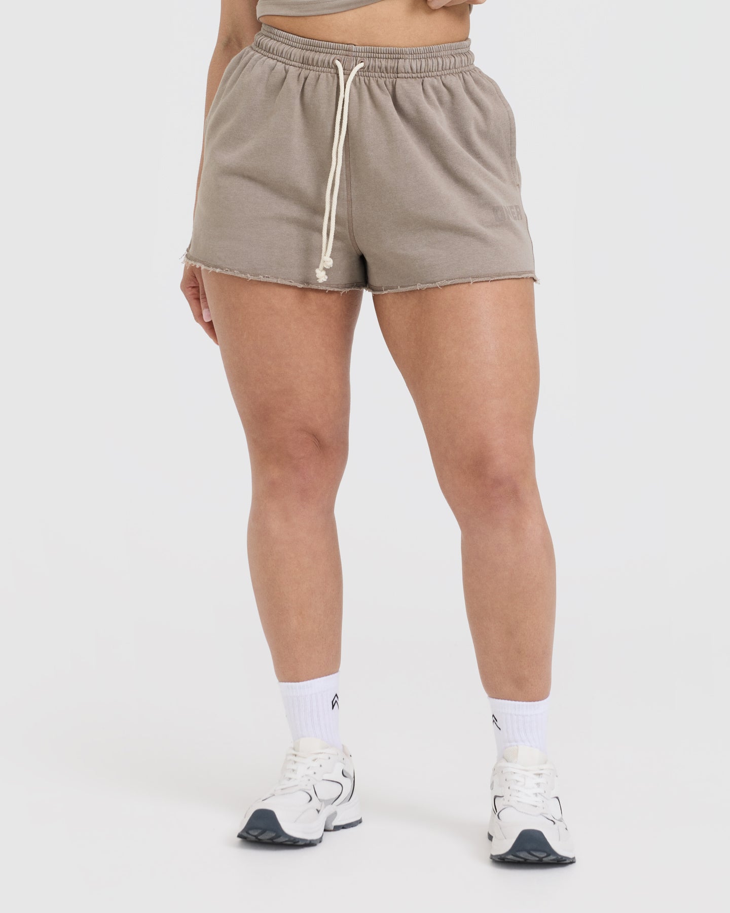 Raw Lounge Oversized Shorts for Women - Soft Minky Fabric | Comfortable Lounge Wear for Home, Yoga & Travel