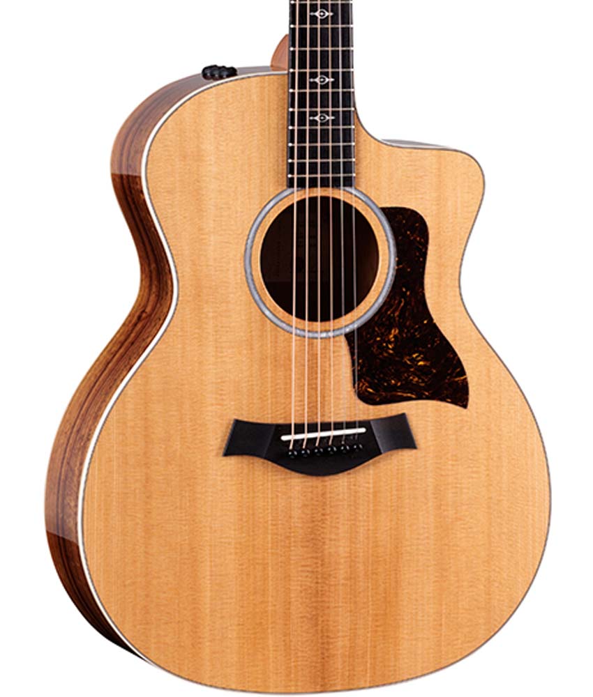 Taylor 214ce K DLX Grand Auditorium Acoustic-Electric Guitar (2025 Model) - Perfect for Stage Performances, Studio Recording & Home Practice