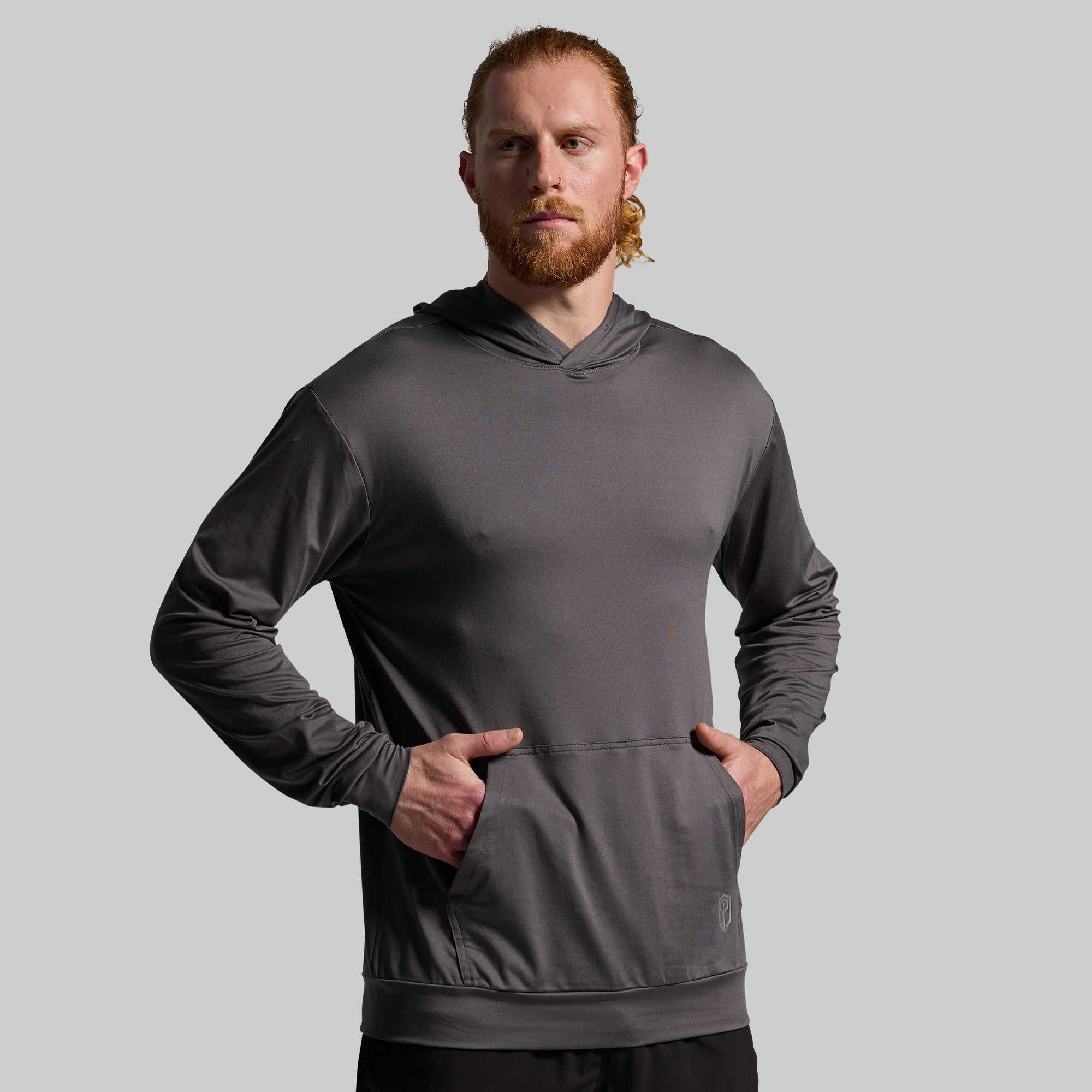 Premium Athleisure Hoodie for Women & Men - Stylish Gunmetal Pullover for Gym, Yoga & Casual Wear | Soft & Comfortable Fleece Lined Sweatshirt for Workouts & Lounge