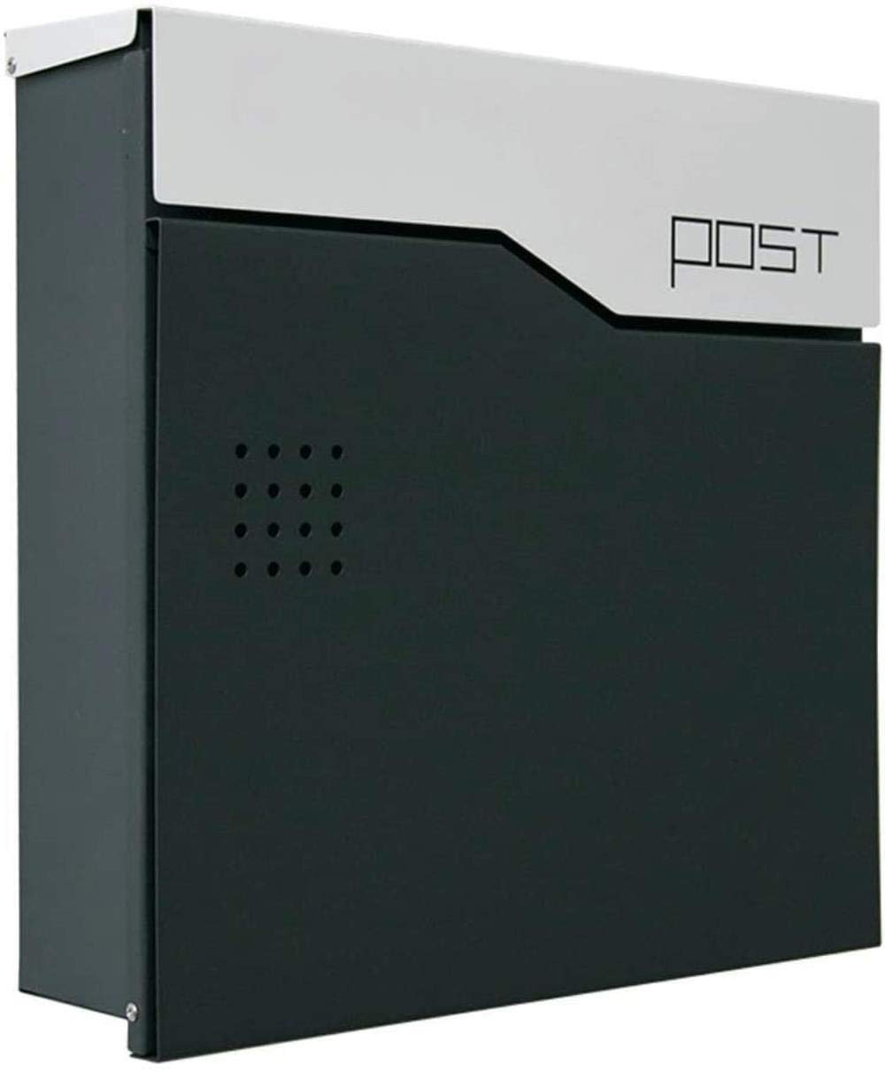 Outdoor Wall Mounted Letter Box for Home & Office - Secure Newspaper, Magazine, and Suggestion Mailbox with Lock - Perfect for Residential, Commercial, and Public Spaces