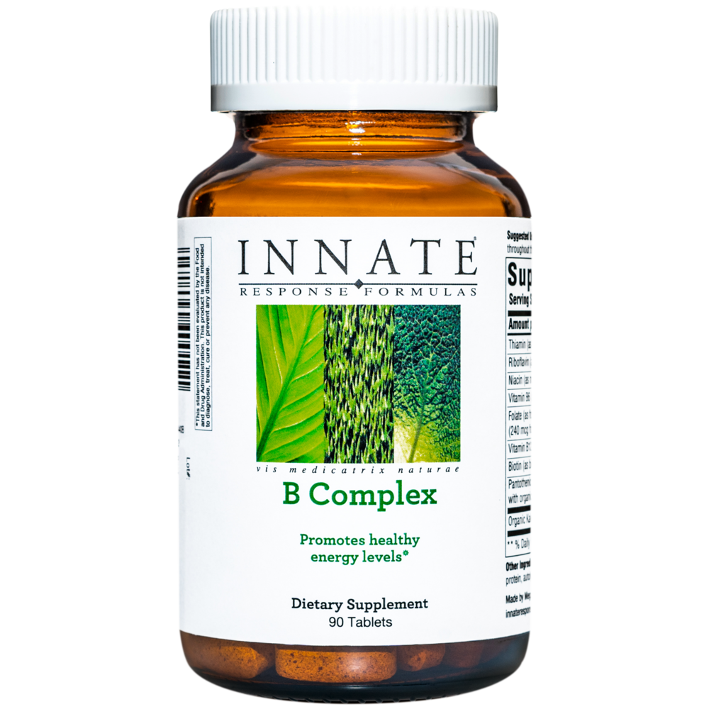 Innate Response B Complex Vitamins - High Potency B Vitamin Supplement for Energy, Stress & Metabolism Support - Ideal for Busy Professionals & Active Lifestyles