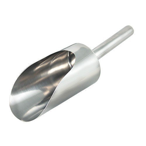 12 oz Heavy Duty Stainless Steel Ice Scoop - Commercial Grade for Bars, Restaurants, and Home Use