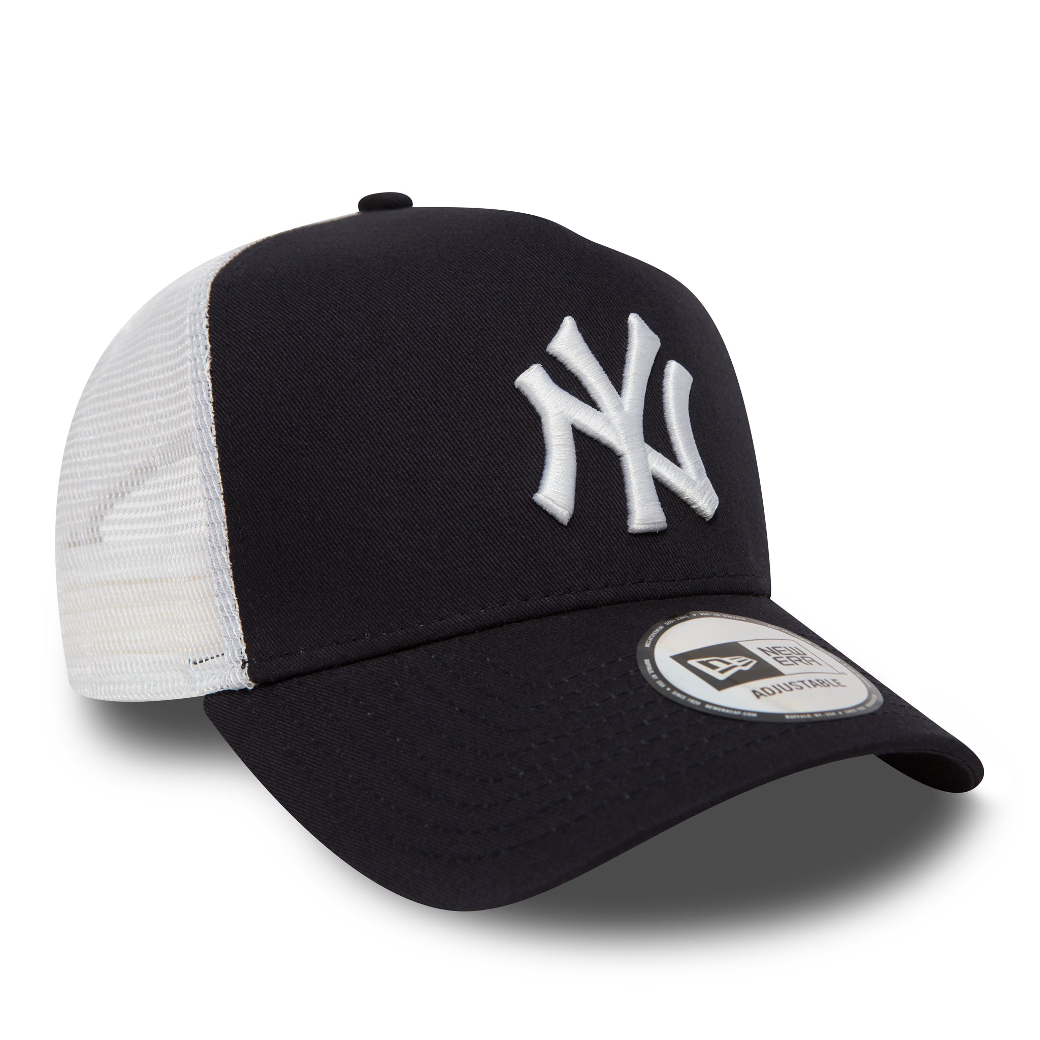 New York Yankees Navy Blue 59FIFTY Fitted Cap by New Era - Official MLB Baseball Hat for Men & Women - Perfect for Games, Streetwear & Casual Outfits
