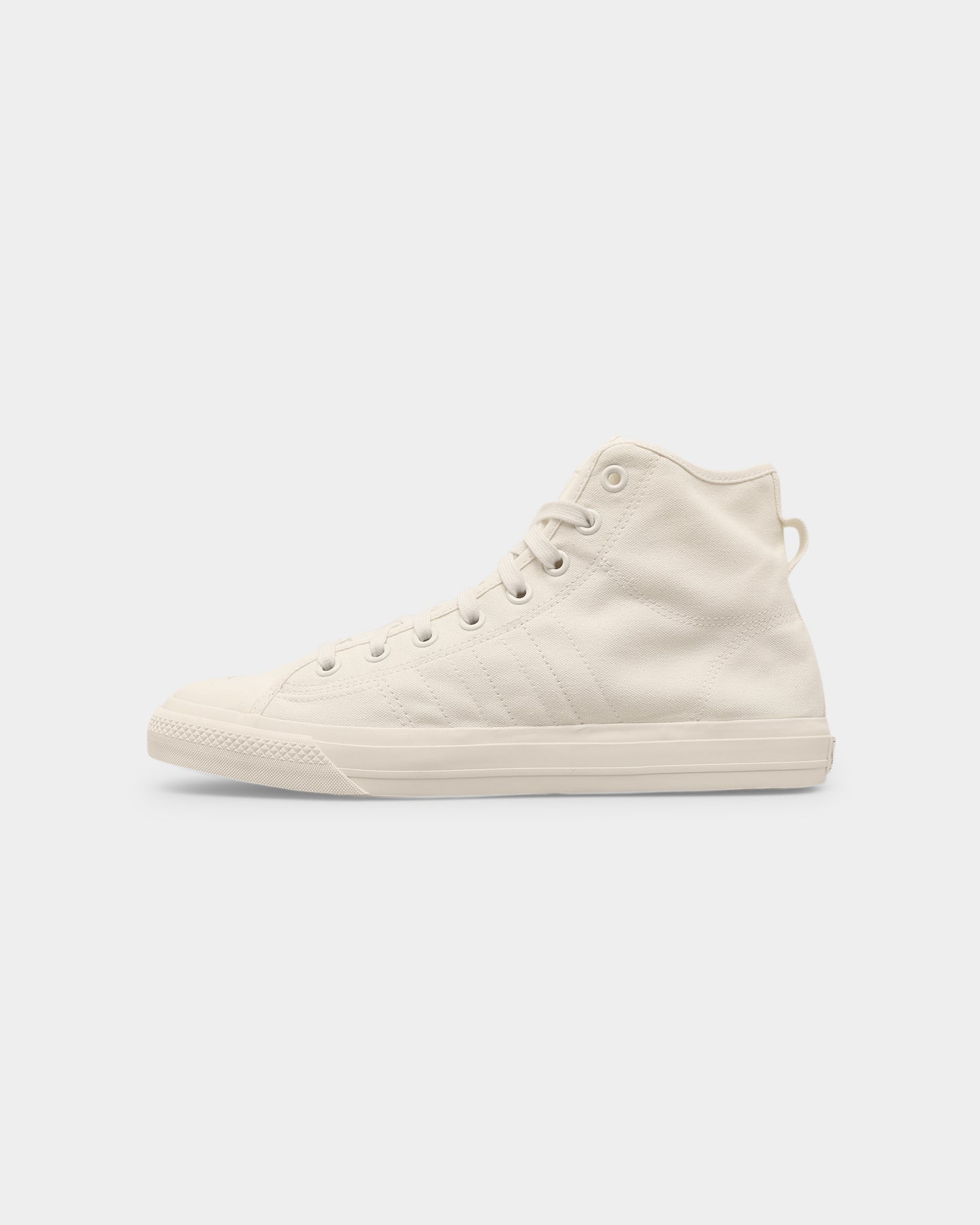 Adidas Nizza Hi RF Sneakers - Cloud White/Cloud White - Retro High-Top Shoes for Men & Women | Perfect for Casual Wear, Street Style & Everyday Fashion