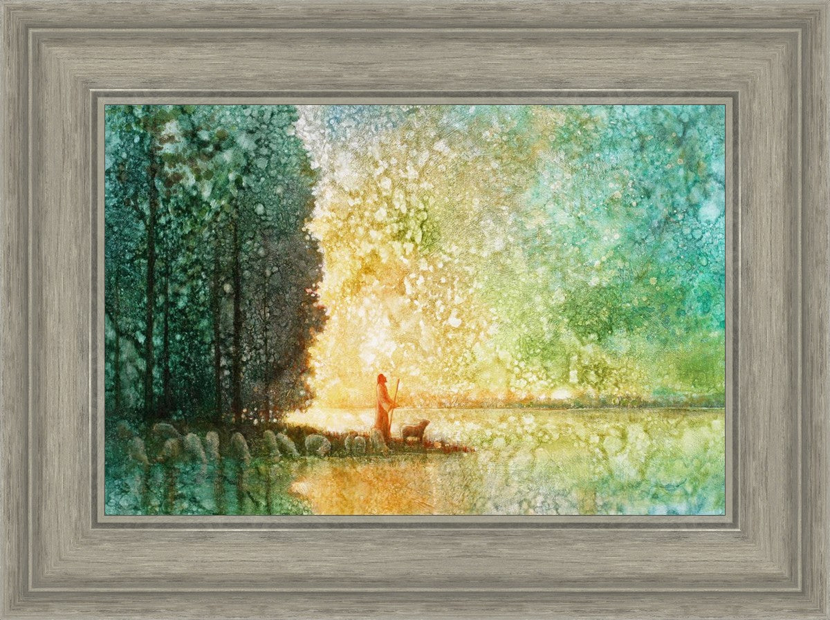 Beside Quiet Waters - Premium Home Decor for Relaxing Spaces | Perfect for Living Rooms, Bedrooms & Meditation Areas