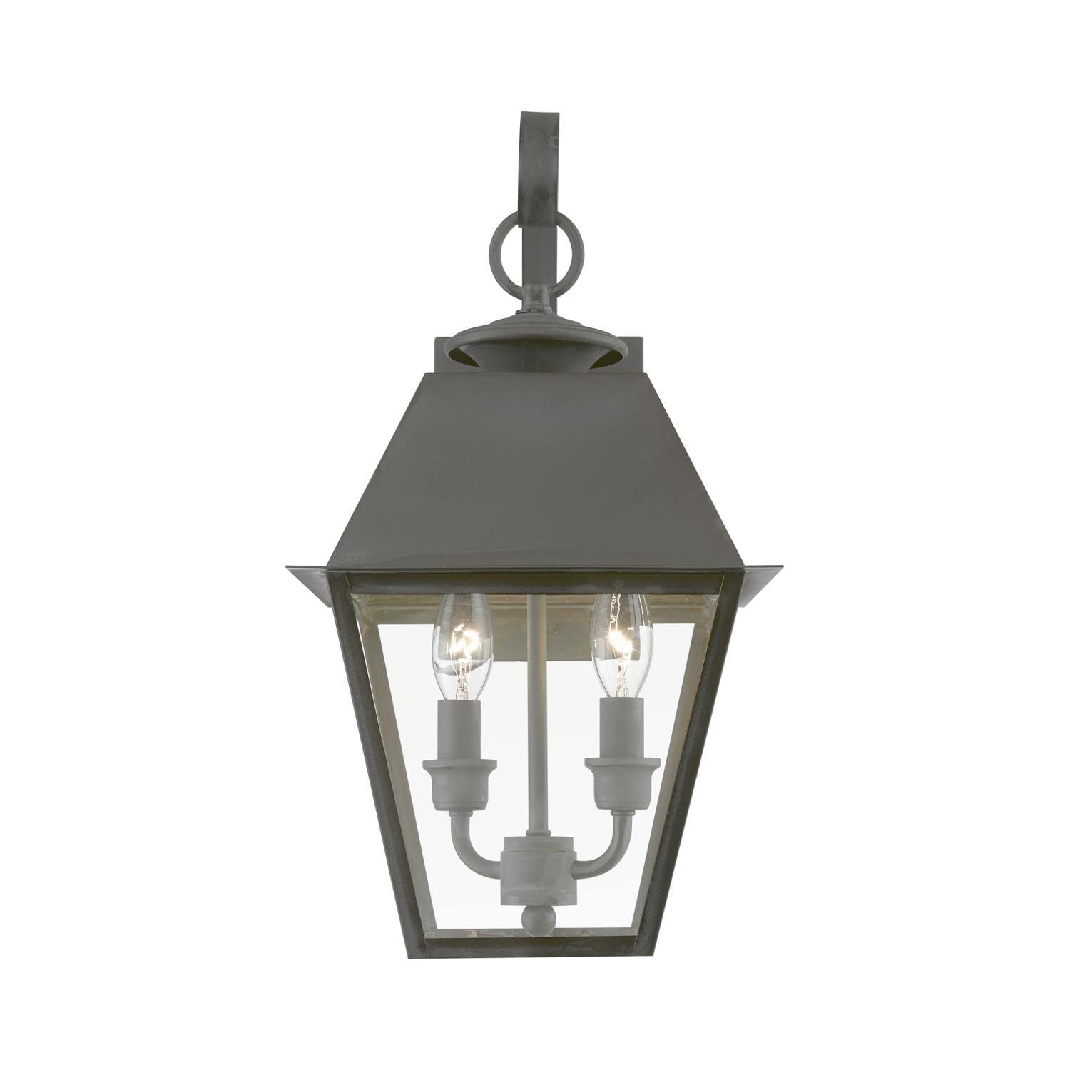 Livex Lighting Wentworth - 2-Light Outdoor Wall Lantern, Classic Style, 16.5