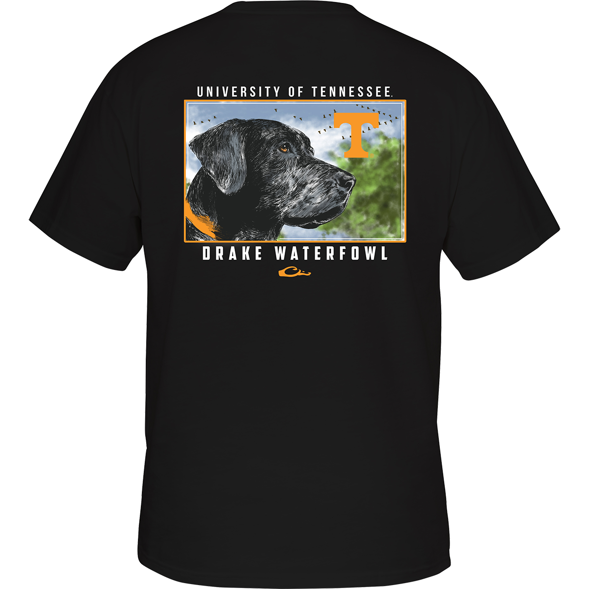 Tennessee Black Lab T-Shirt - Comfortable Cotton Graphic Tee for Dog Lovers - Perfect for Casual Wear, Gifts & Outdoor Activities