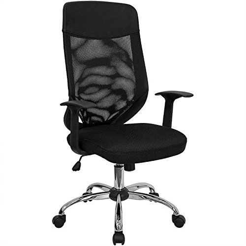 Ergonomic UrbanPro High Back Mesh Office Chair with Breathable Fabric Seat - Perfect for Home Office, Gaming & Workspaces