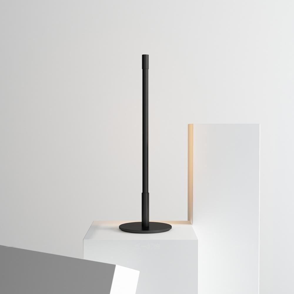 Modern Linear LED Table Lamp - Adjustable Brightness & Color Temperature for Home Office, Bedroom, or Study Room Lighting