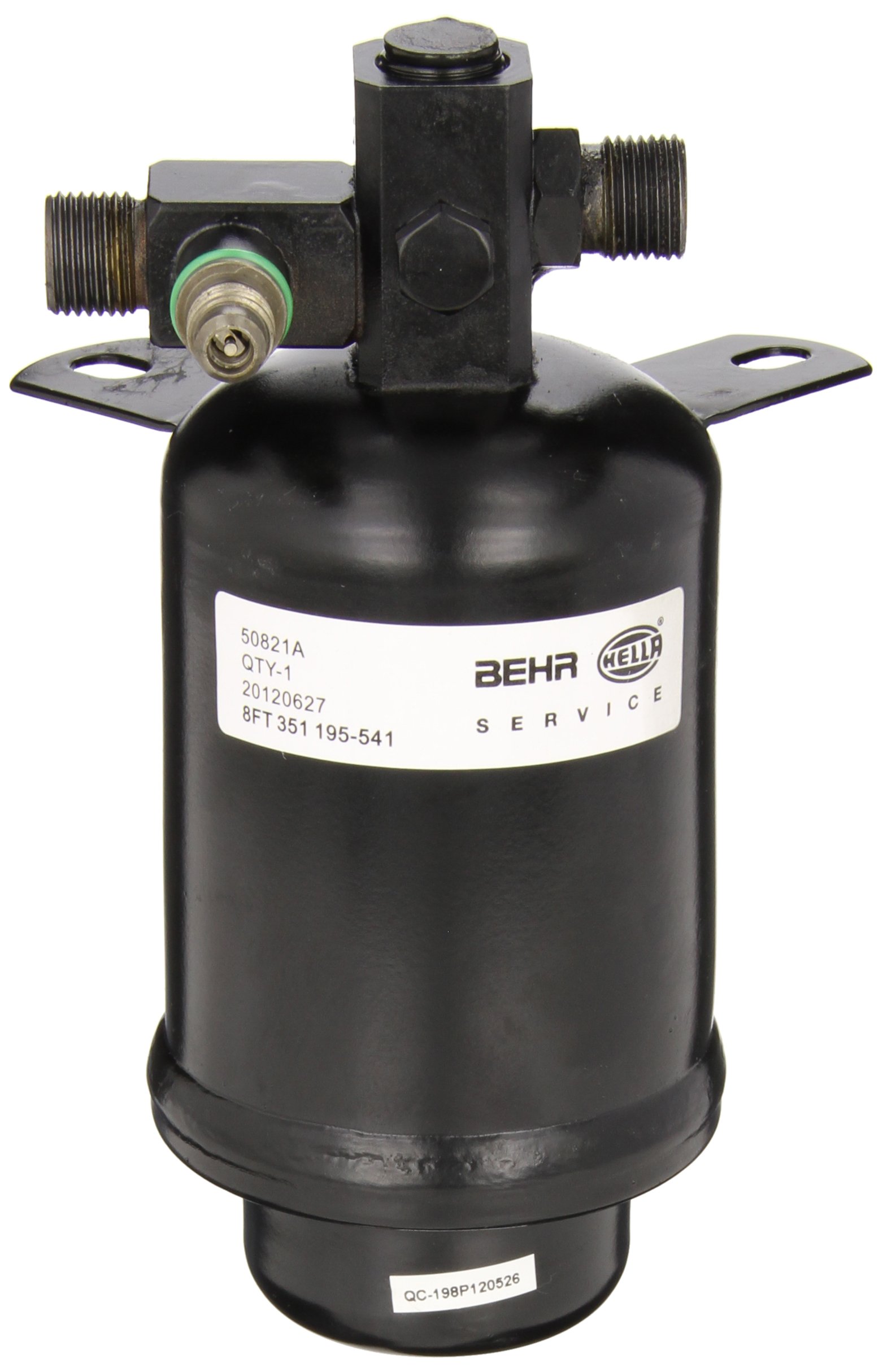HELLA 351195541 Air Conditioning Receiver Drier - Compatible with Multiple Car Models | Perfect for AC System Maintenance & Repair | Ideal for Summer Car Cooling Performance