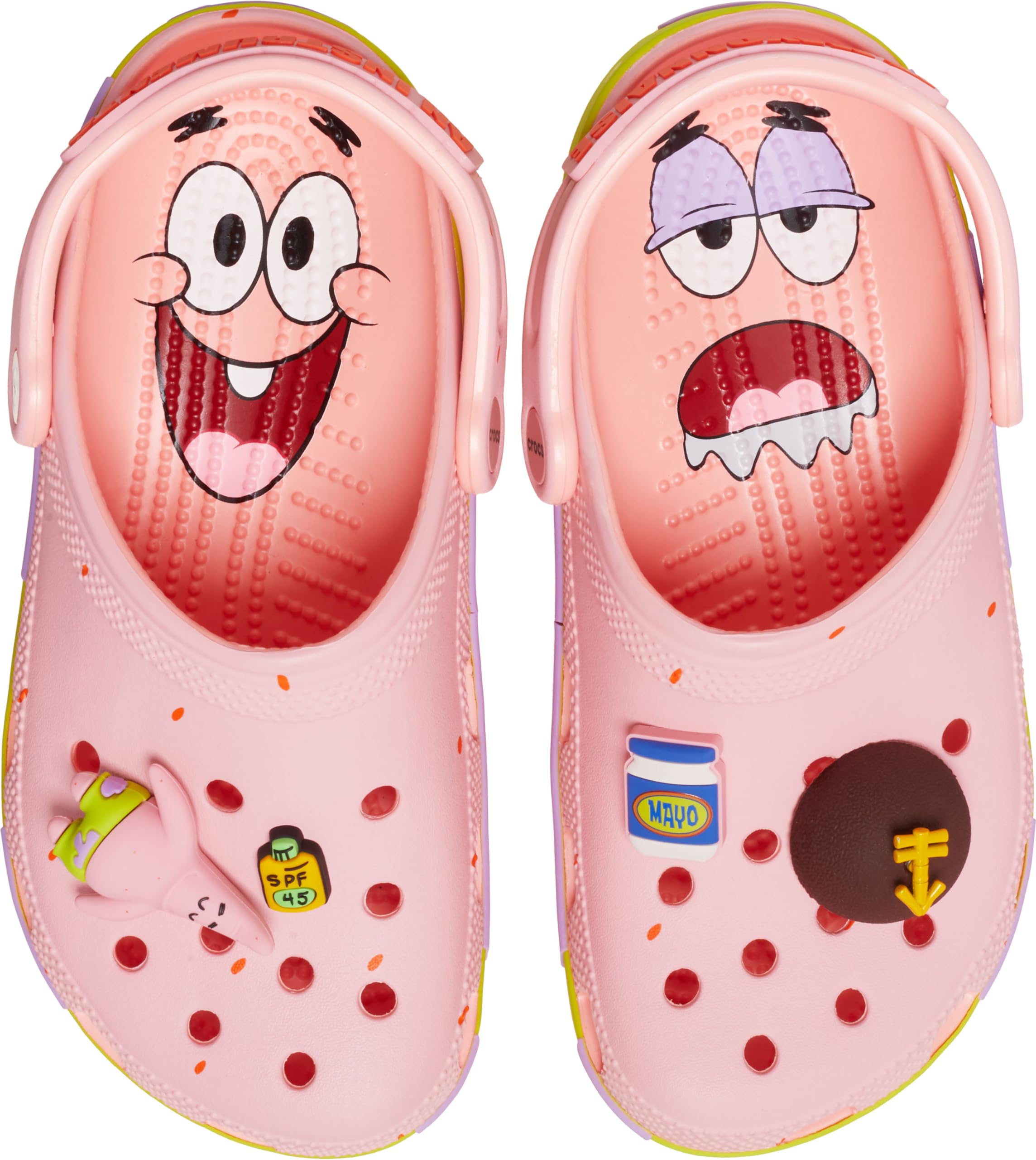Spongebob Squarepants Classic Clog Shoes for Men & Women | Lightweight & Comfortable Crocs | Perfect for Casual Wear, Beach, Pool & Indoor Use