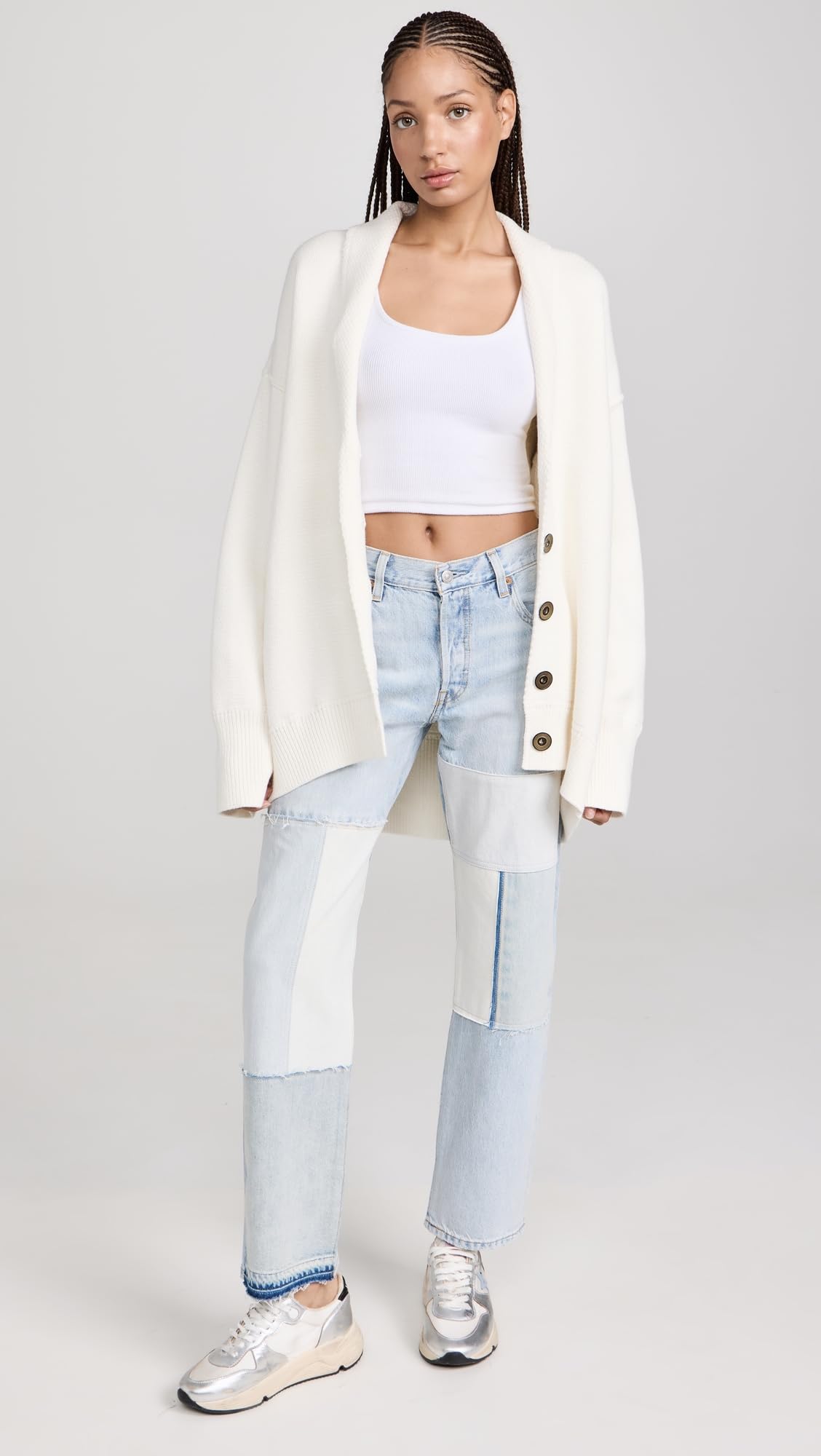 Free People Women's Chamomile Cardigan - Soft Long Sleeve Open Front Knit Sweater for Fall & Winter | Perfect for Layering, Office Wear, and Casual Outfits