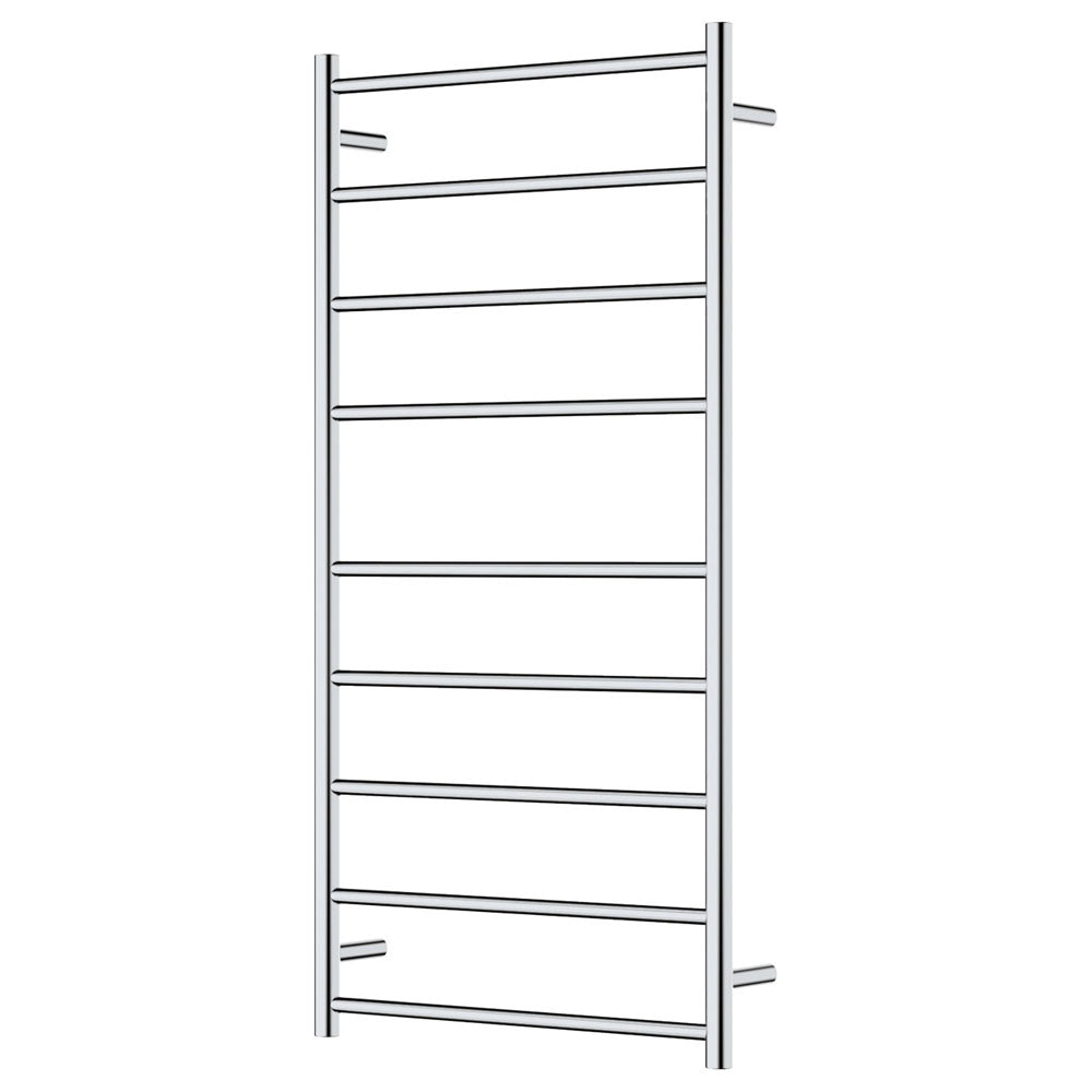 Fienza 82760120 Isabella Heated Towel Rail - 24 x 47 Inch Chrome Bathroom Towel Warmer | Perfect for Spa, Luxury Bathrooms & Cold Weather Comfort