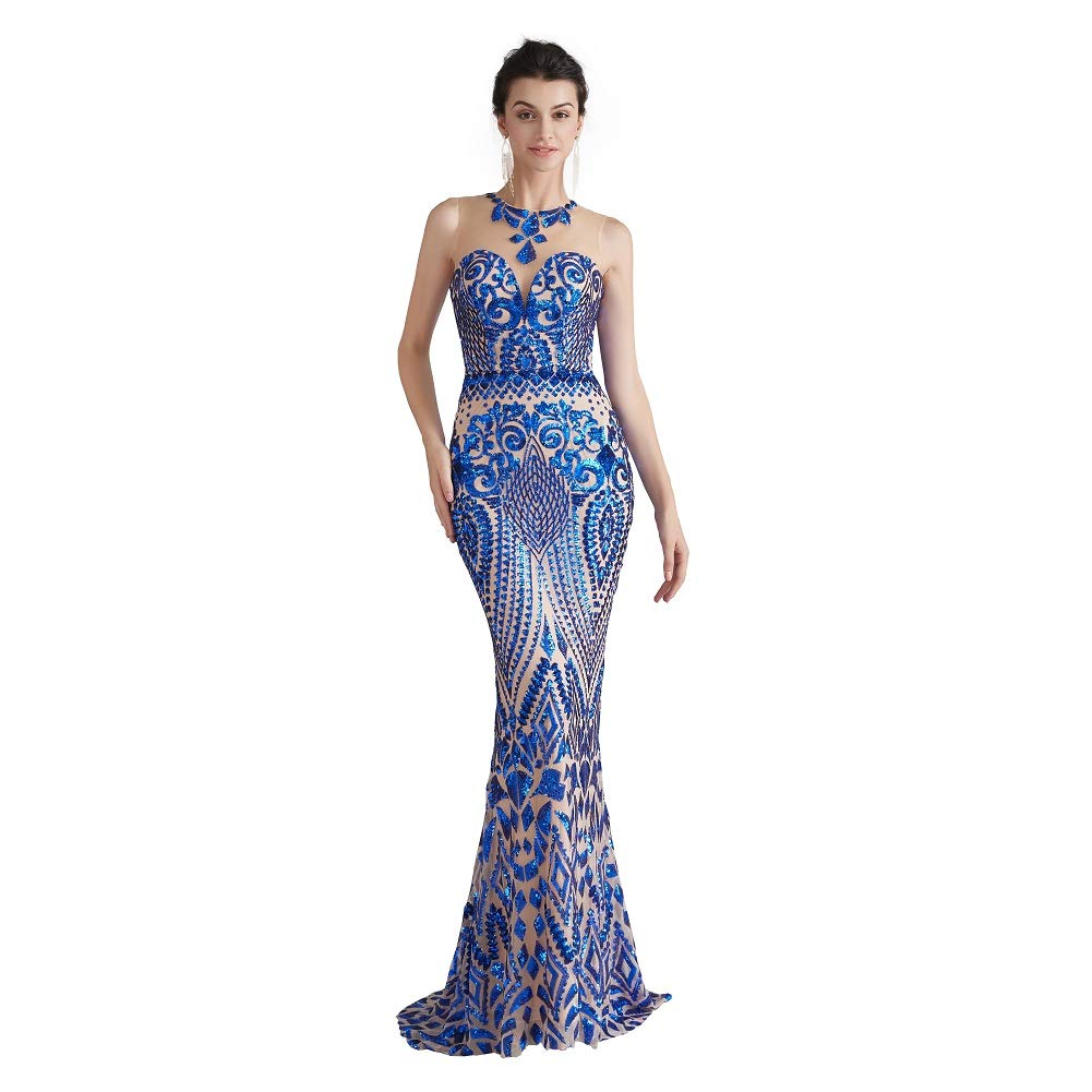 Elegant Leyidress Women's Mermaid Bridesmaid Dress for Evening Party Prom Gown - Perfect for Weddings, Formal Events & Special Occasions