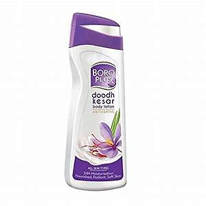 BoroPlus Doodh Kesar Body Lotion - Ayurvedic Moisturizing Cream with Saffron & Milk for Dry Skin | Hydrating & Nourishing for Daily Skincare Routine