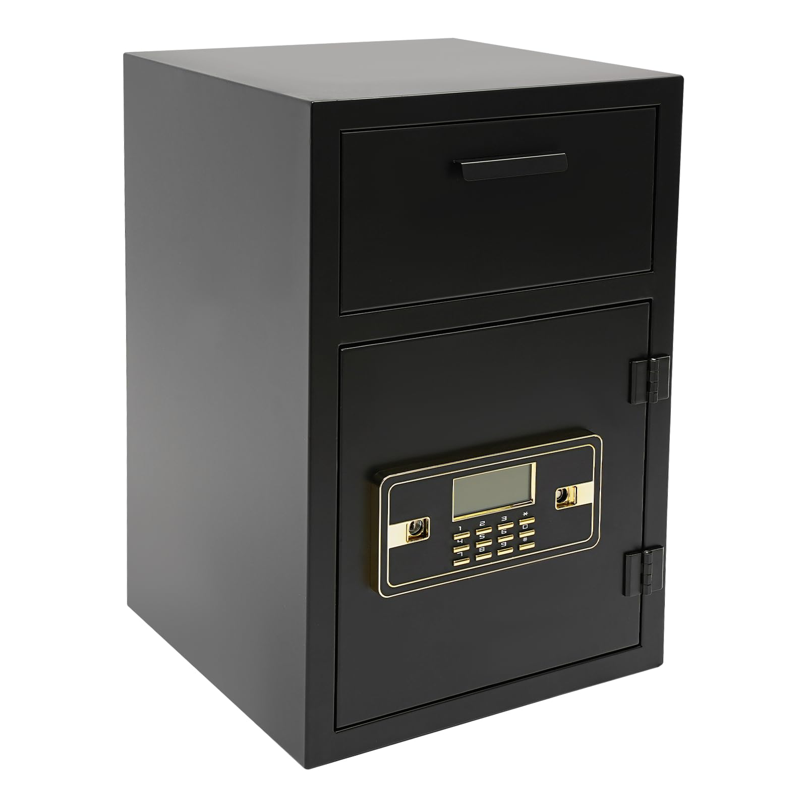 Heavy-Duty Wall Mount Security Safe Box with Keys - Multi-Purpose Drop Slot Cash Lock Safe for Home, Office & Retail Stores | Ideal for Cash Storage, Valuables Protection & Business Security