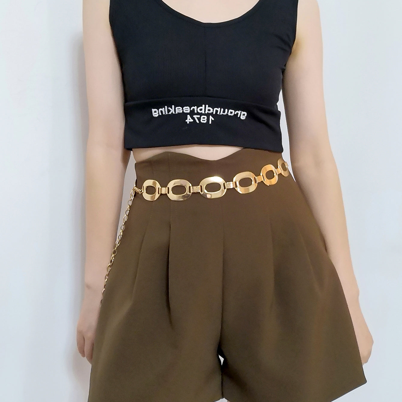 Elegant Summer Waist Chain Jewelry - Gold & Silver Metal Body Chain for Women - Perfect for Beach, Festival, and Party Outfits