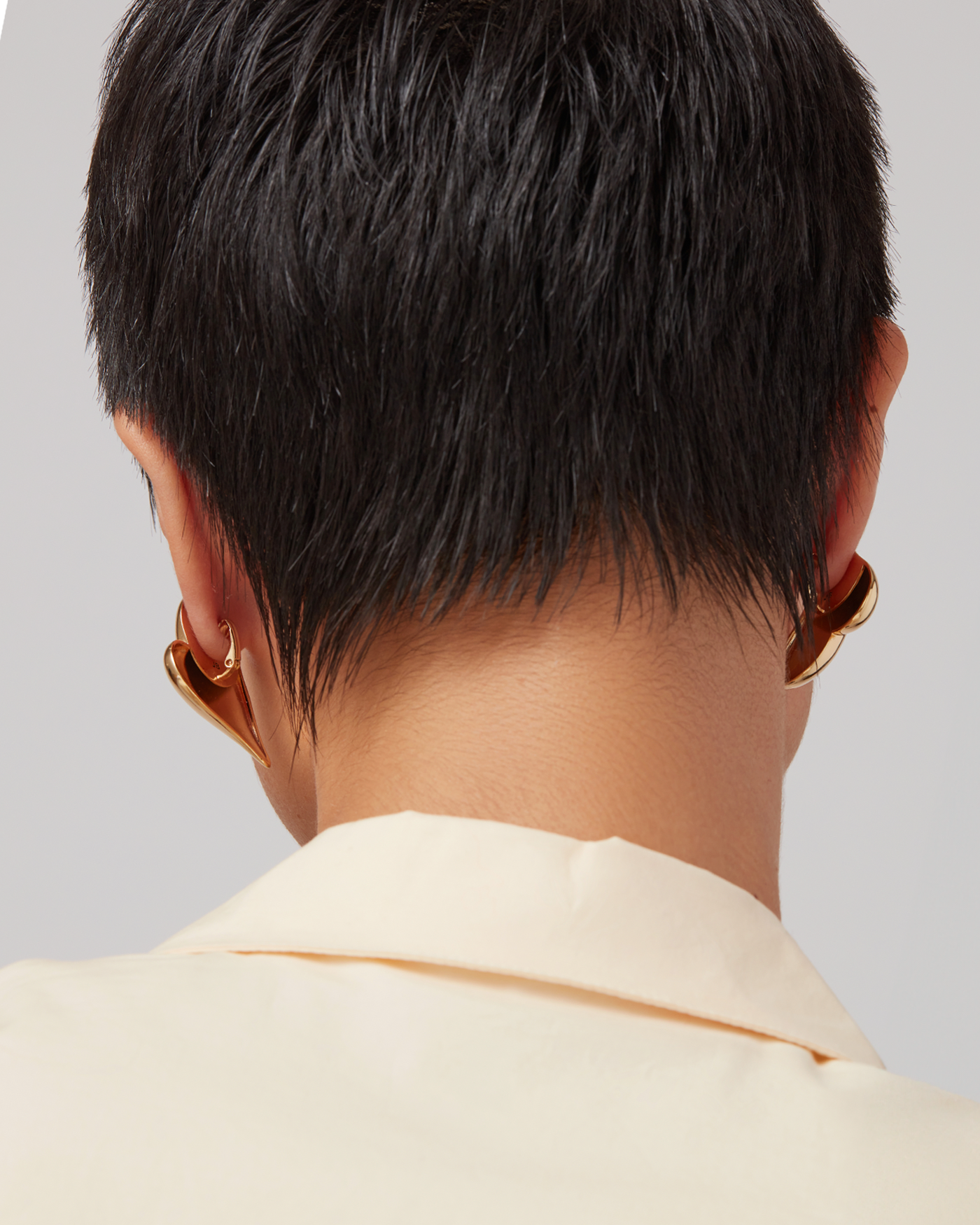 Trendy Heart Button Clip-On Earrings for Women - Fashion Jewelry for Parties, Weddings & Everyday Wear