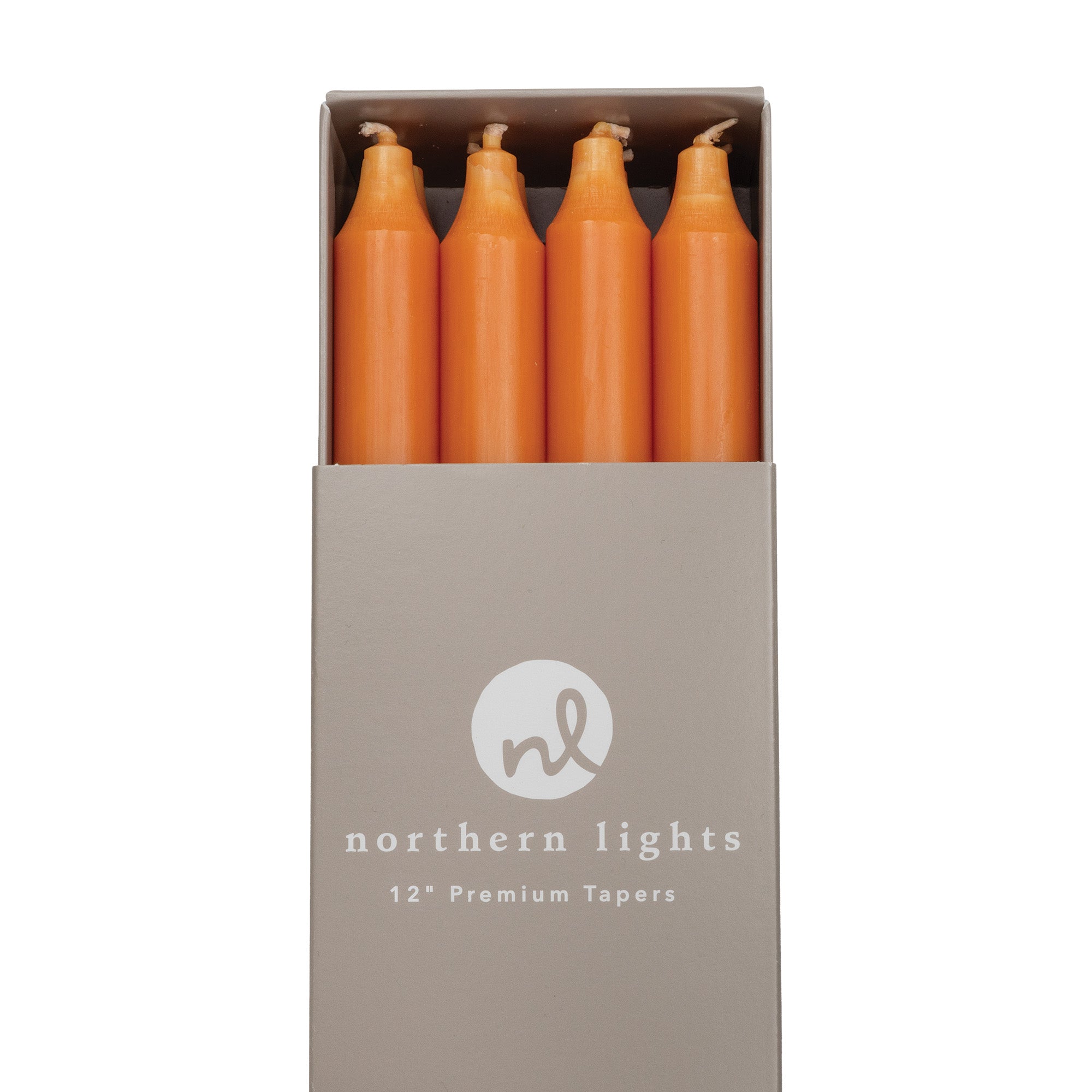 Premium Goldfish 12-Pack Taper Candles - Elegant Decorative Candles for Dining, Weddings & Romantic Ambiance