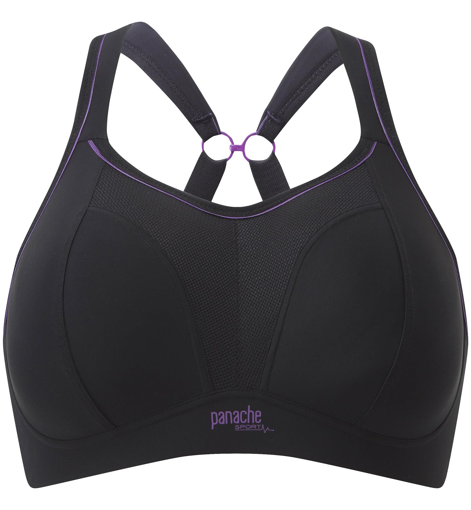 Panache Women's Non-Wired Sports Bra - High Impact Support, Breathable & Comfortable for Running, Yoga, Gym Workouts