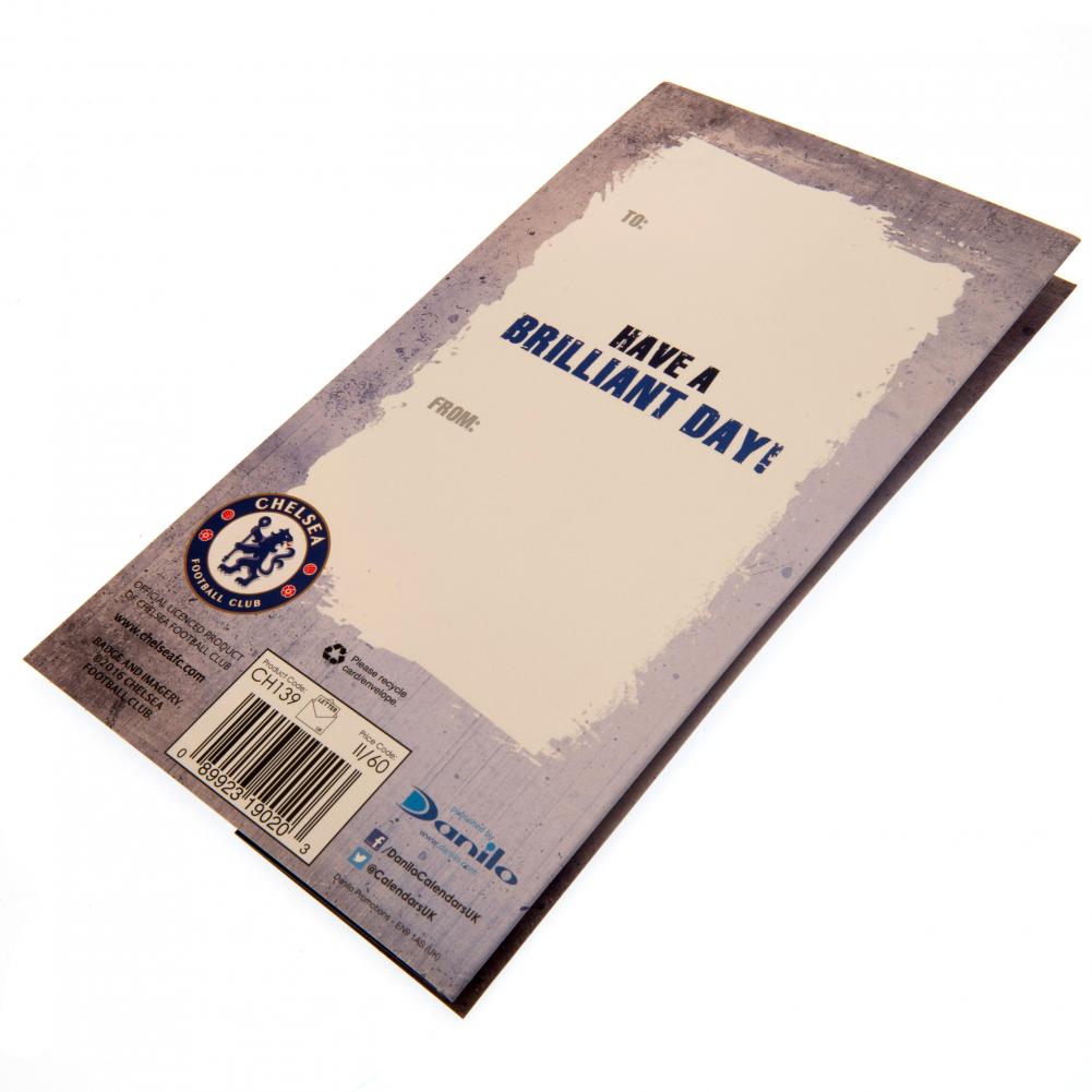 Chelsea FC Birthday Card - The Blues Football Fan Gift for Men & Women - Perfect for Chelsea Supporters' Birthday Celebrations