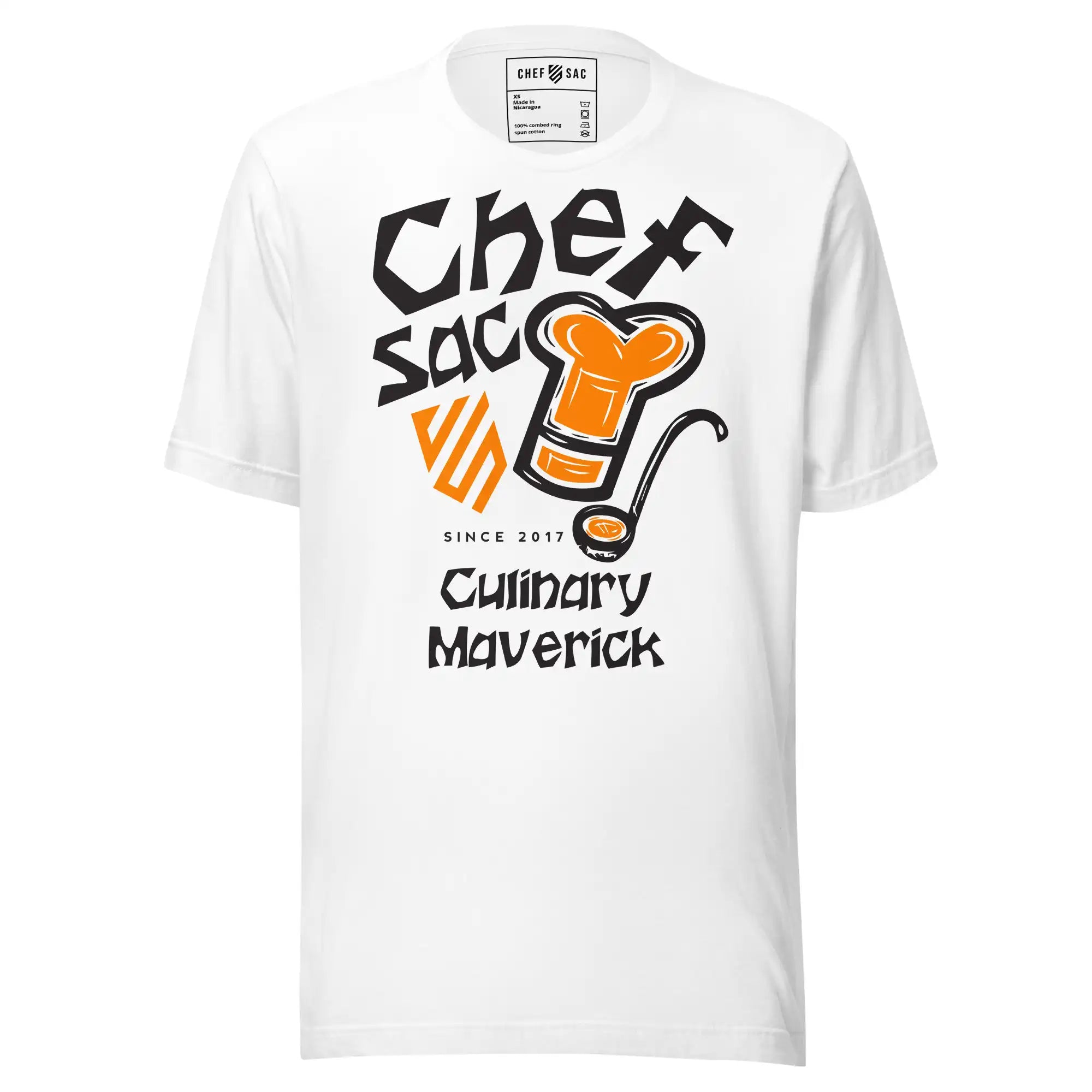 Chef Hat and Ladle Graphic T-Shirt - Funny Cooking Apparel for Chefs & Food Lovers - Perfect for Kitchen, BBQ Parties & Culinary Gifts