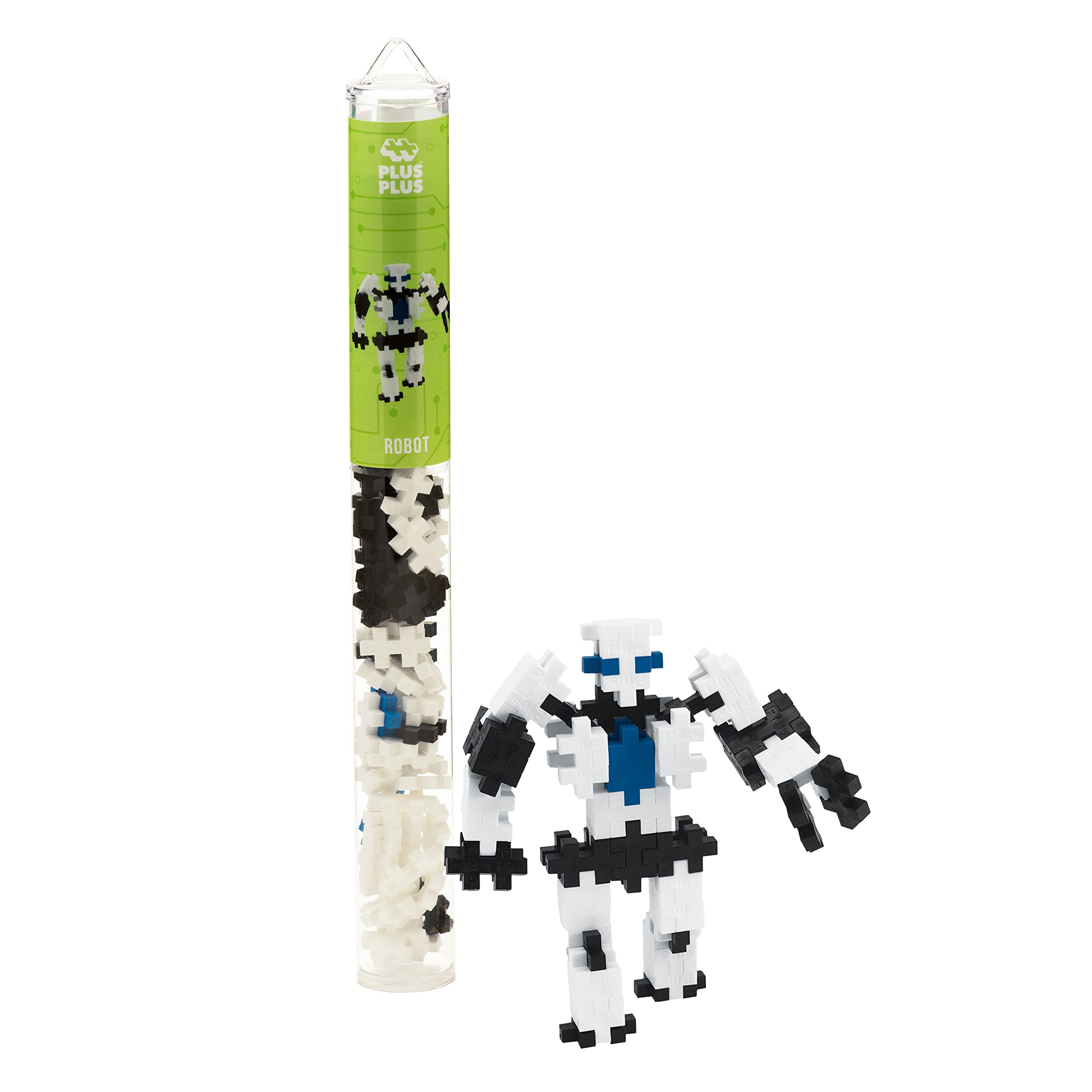 Plus Plus 3D Puzzle STEM Building Blocks - 70 Piece Interlocking Construction Toy Kit for Kids | Creative Educational Science Toy for Boys & Girls | Perfect for Classroom STEM Activities, Birthday Gifts & Hands-On Learning Play