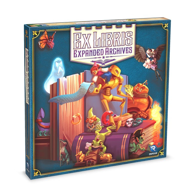Ex Libris: Expanded Archives (2nd Edition) - Board Game for Adults & Teens | Strategy Game Night | Family Game Collection Expansion