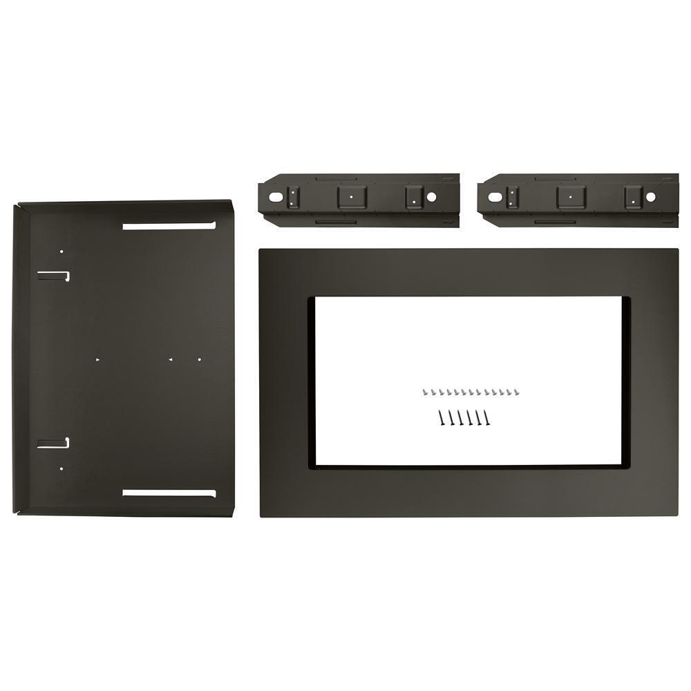 Amana MKC2157AV 27-Inch Stainless Steel Trim Kit for 1.5 Cu. Ft. Countertop Microwave Oven with Convection Cooking - Perfect for Kitchen Remodeling and Built-In Microwave Installation