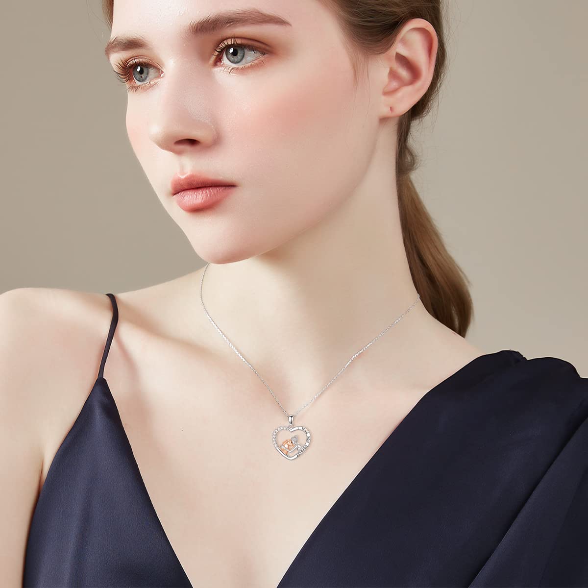 925 Sterling Silver Animal Pendant Necklace for Women & Men - Owl, Highland Cow, Squirrel, Fox, Otter, Bunny, Dog Charms | Unique Birthday & Christmas Jewelry Gift | Perfect for Nature Lovers & Animal Enthusiasts
