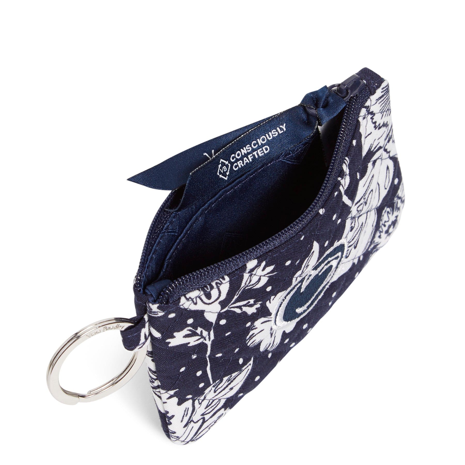 Customizable Collegiate Zip ID Lanyard - Durable Nylon Badge Holder with Keychain for School, Work & Events - Perfect for Students, Teachers & Office Professionals