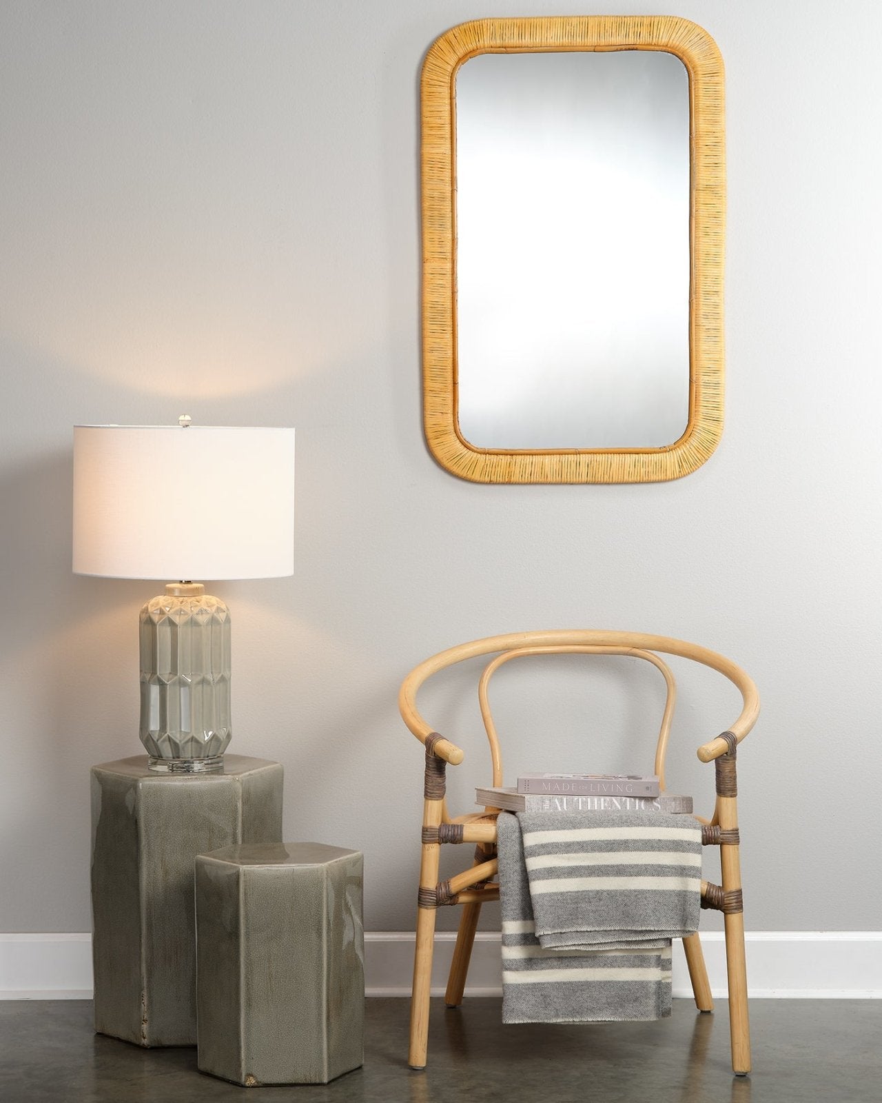 Kai Mirror - High-Quality Wall Mirror with Durable Frame for Home Decor, Bathroom, Bedroom & Living Room - Perfect for Vanity, Makeup, and Full-Length Reflection