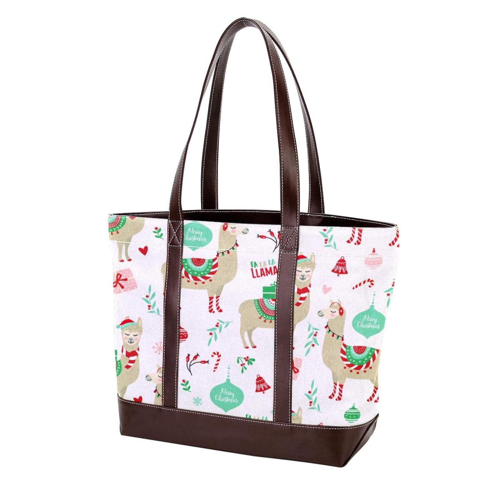 Galaxy Print Tote Bags for Women - Large Leather & Canvas Shoulder Bags, Top Handle Satchel Purses & Hobo Handbags - Perfect for Work, Travel & Everyday Use