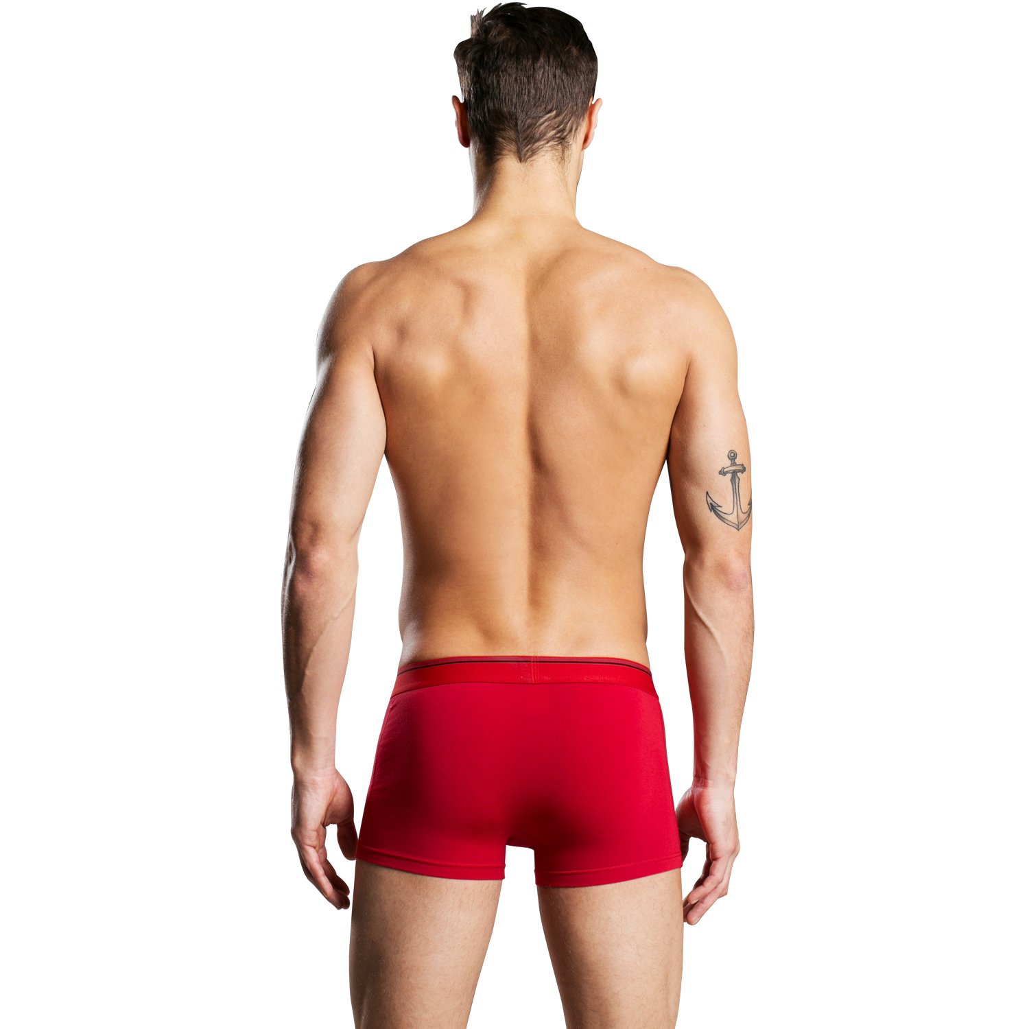 **Azuki Men's Cotton Boxer Briefs with Pouch & Placket - Breathable Soft Underwear for Everyday Comfort | Workout, Lounge & Travel**
