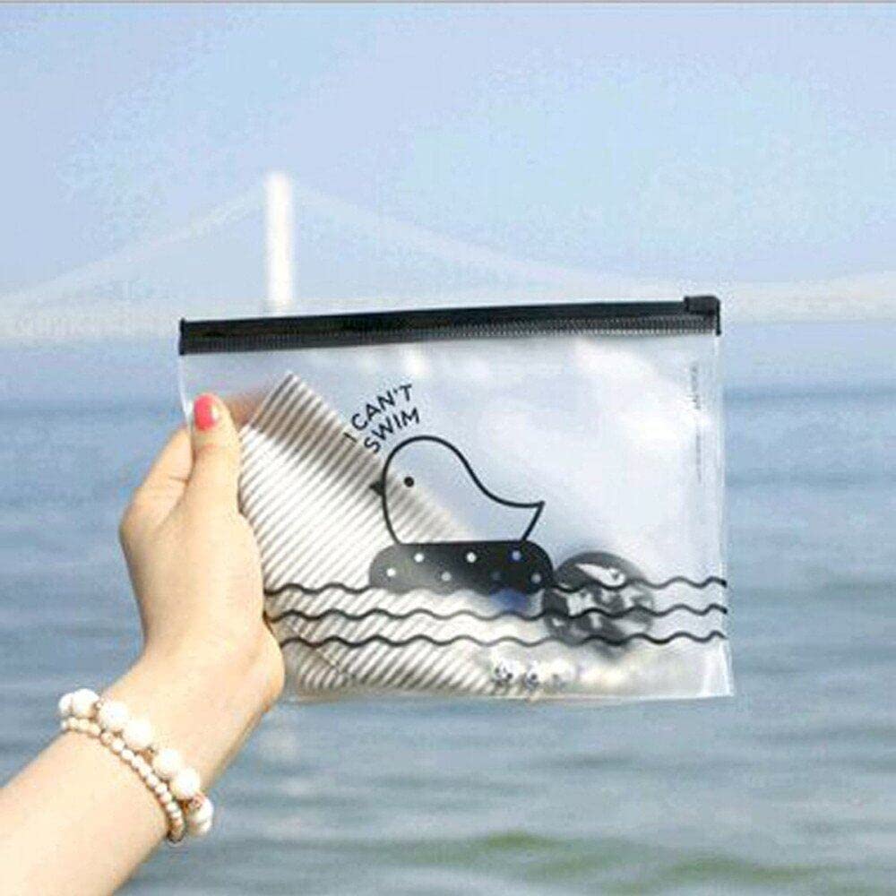 Stylish Student Pencil Case & Makeup Bag - Simple Sophisticated Cosmetic Pouch for Pens, Brushes & School Supplies | Perfect for School, Travel & Everyday Organization