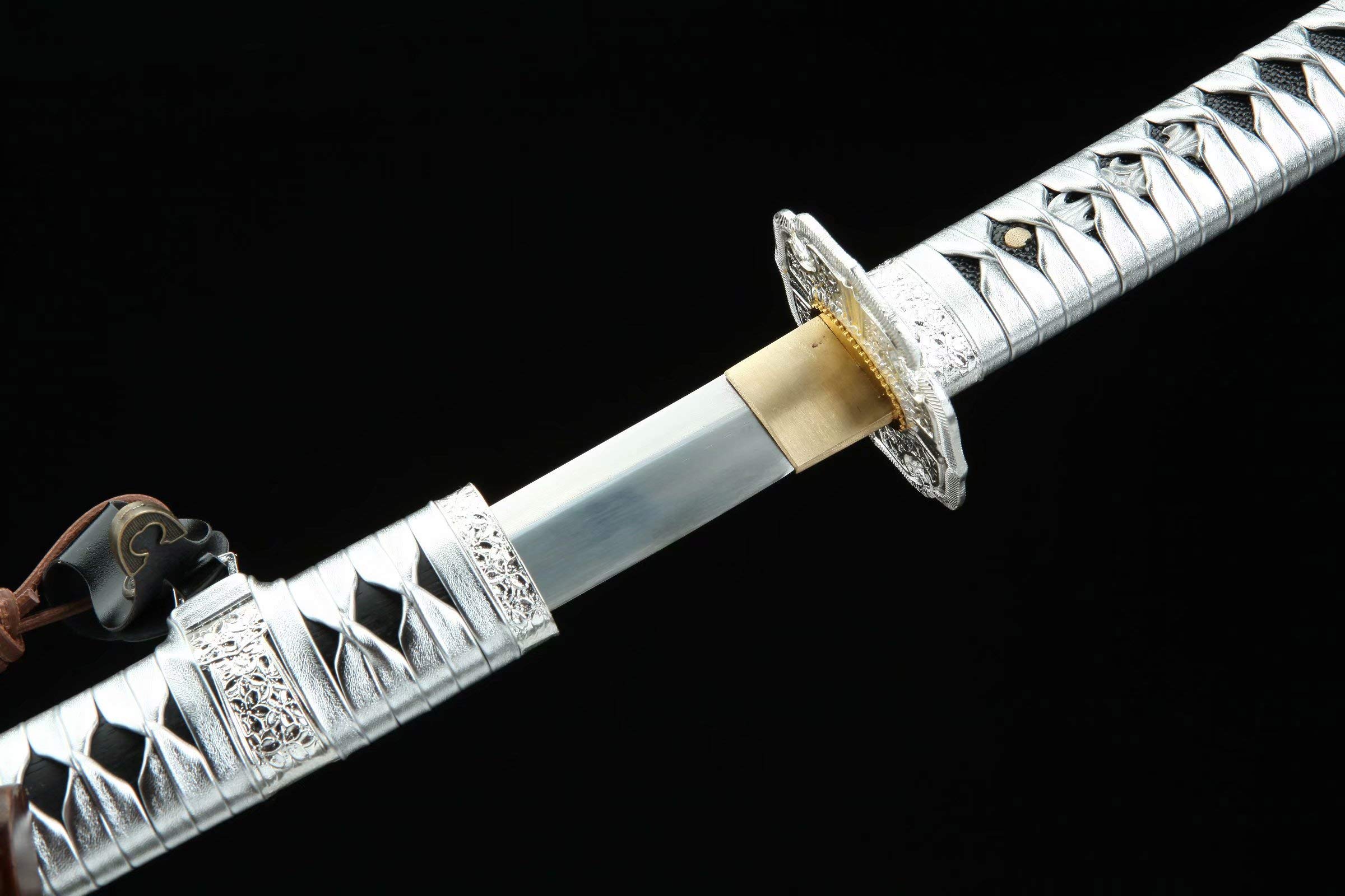 Sekiro: Shadows Die Twice Replica Mortal Blade Katana - Authentic Japanese Game Sword, High Manganese Steel Construction, Red Finish - Perfect for Cosplay, Collecting & Display