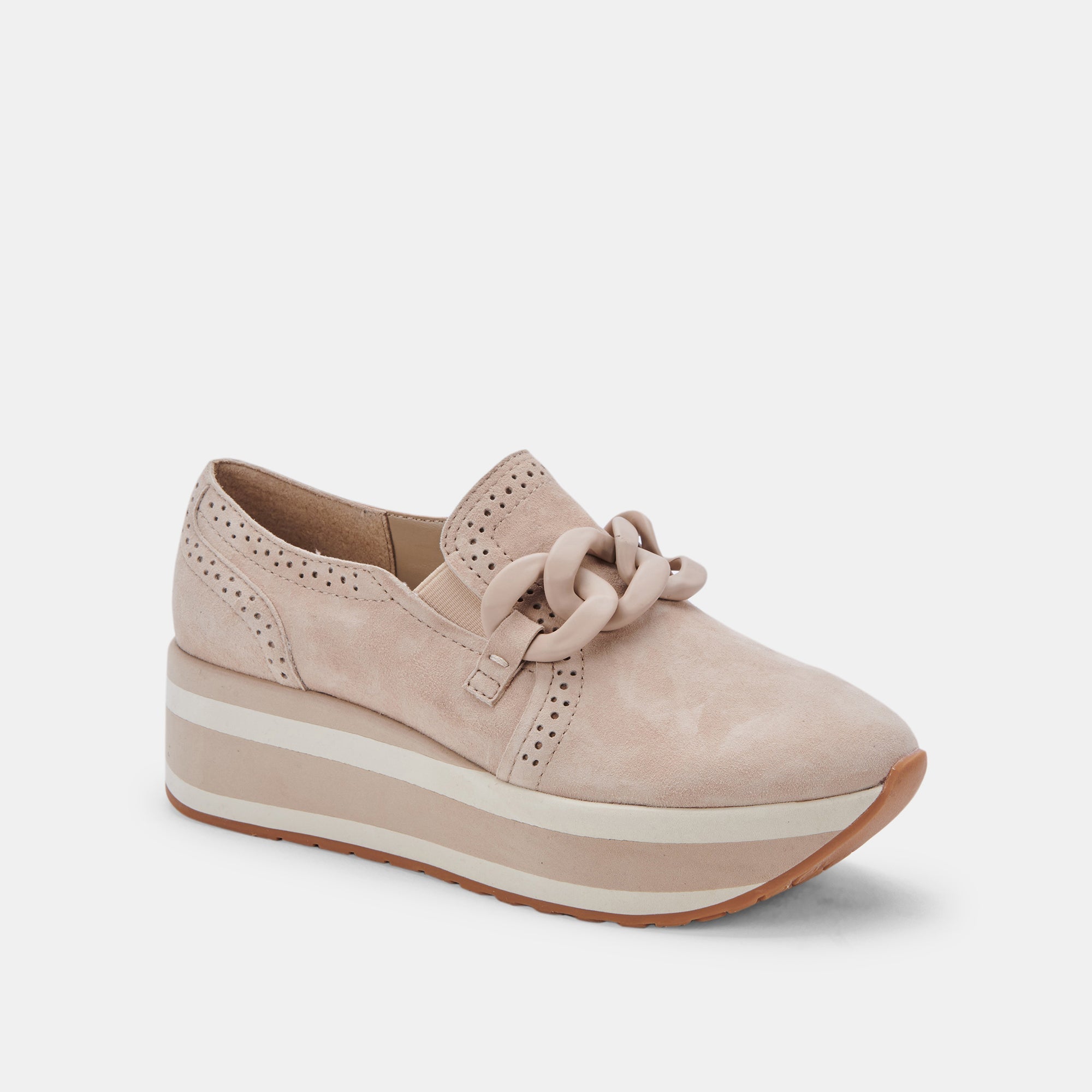 JHENEE Dune Suede Sneakers - Lightweight Comfortable Walking Shoes for Women | Casual Fashion Sneakers for Everyday Wear, Running, Gym & Outdoor Activities