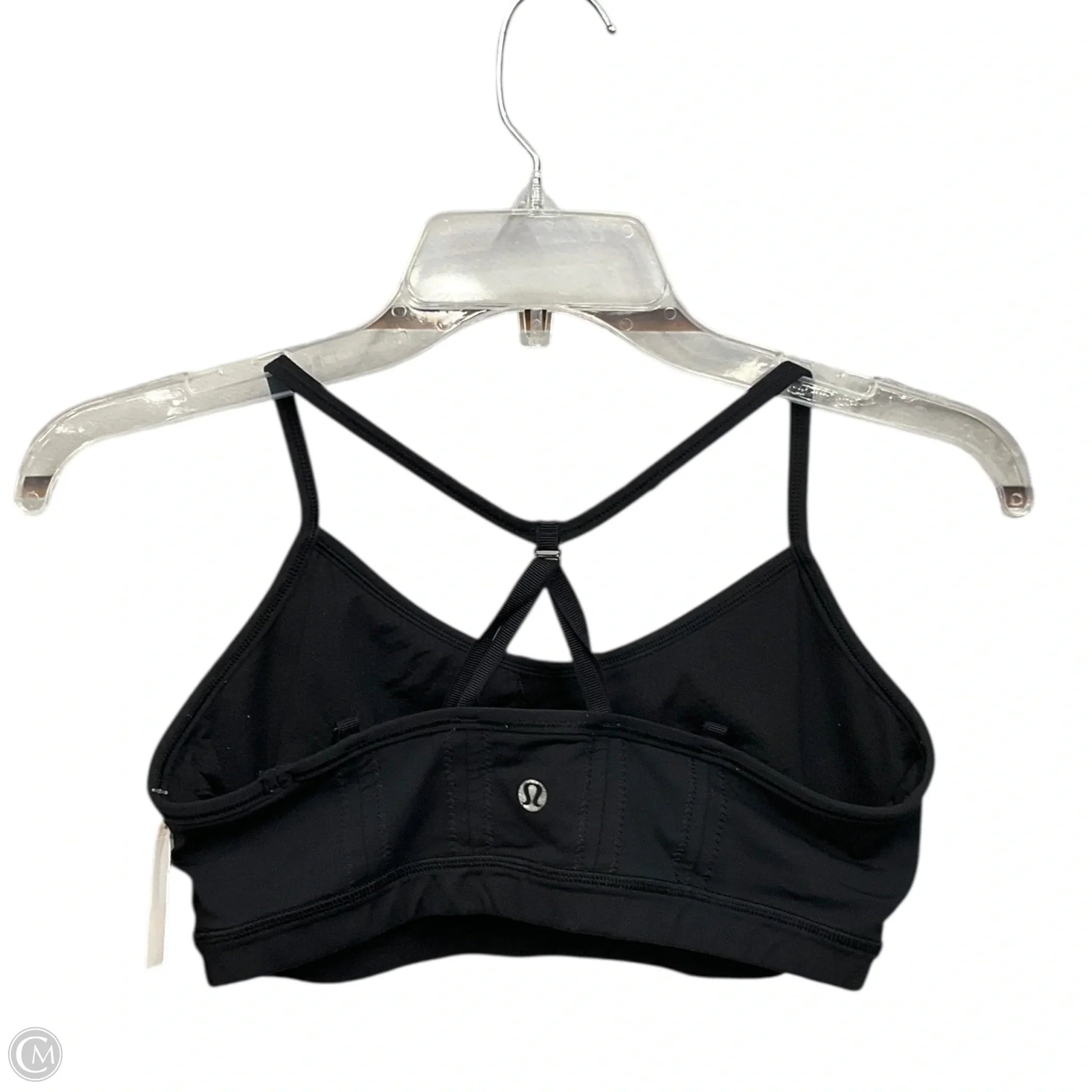 Lululemon Black Medium Athletic Sports Bra for Women - High Support Workout, Running, Yoga & Gym Fitness Apparel