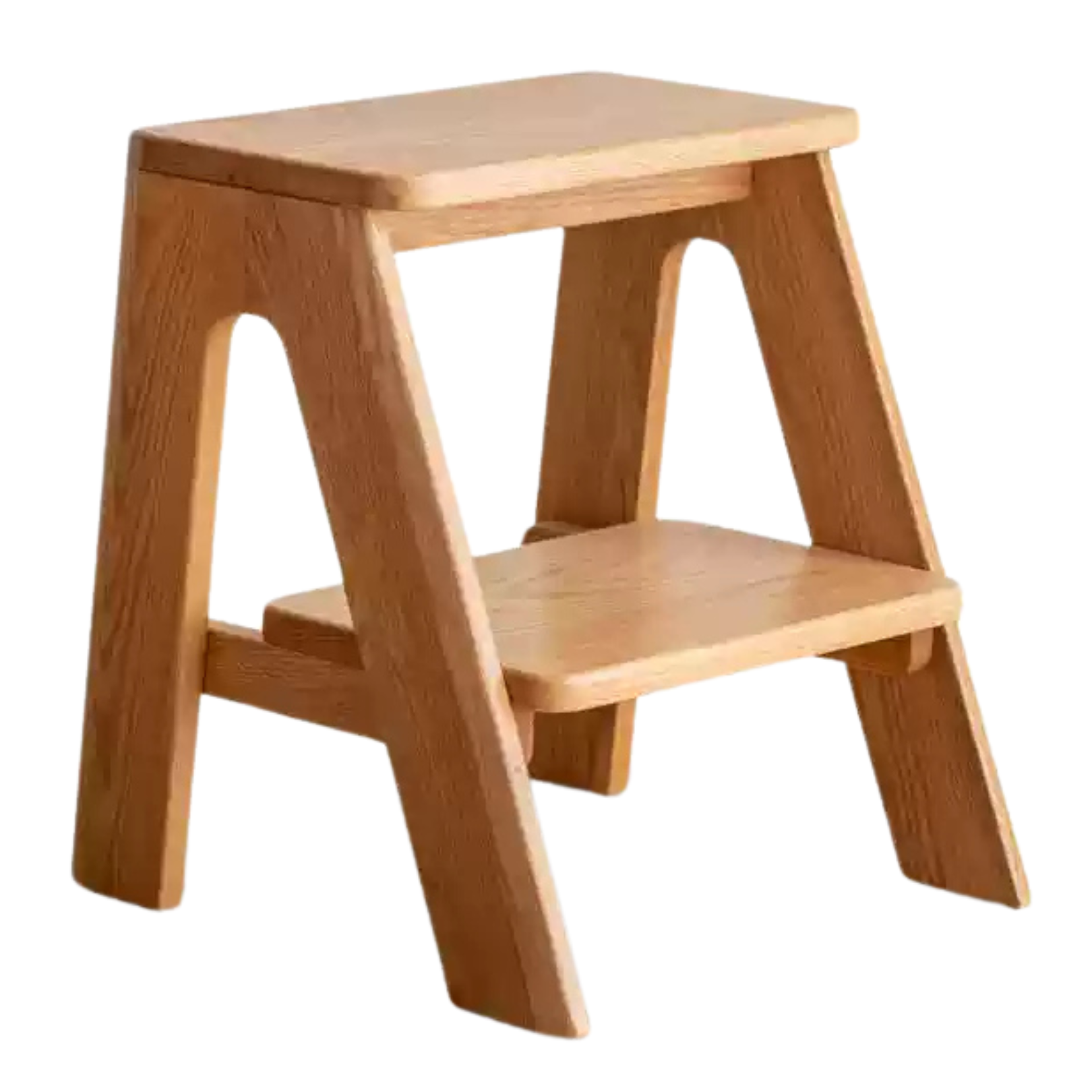 14.9х15.9х17.3 inch / 38х40.6х44 cm / Natural wood color / step stool