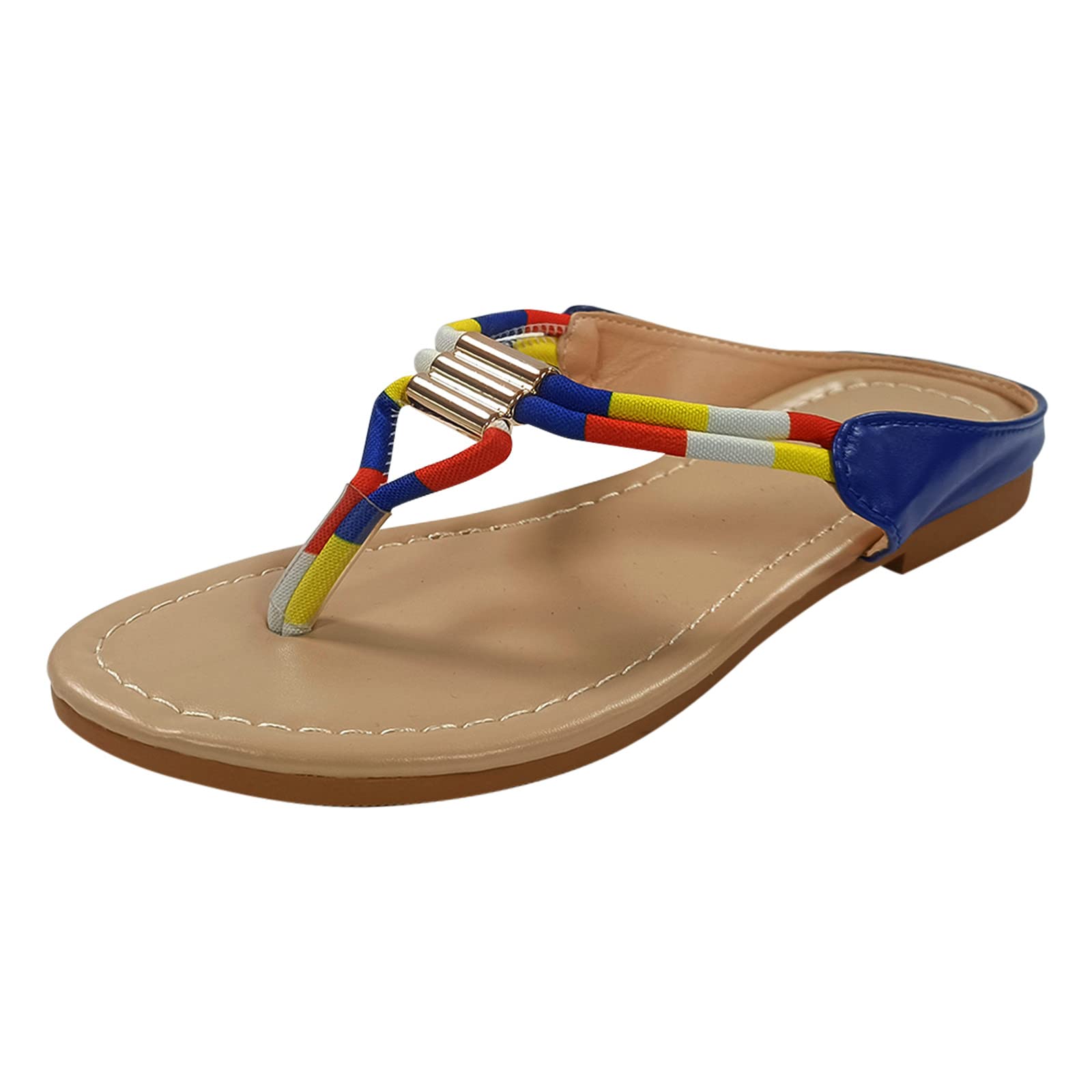 Women's Comfortable Wedge Sandals with Buckle Straps - Platform Dressy Flats & Heels for Casual & Summer Outfits | Perfect for Beach, Vacation & Everyday Wear