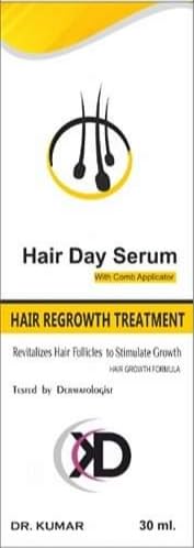Dr. Kumar's Hair Growth Serum for Men & Women - Hair Repair, Regrowth & Nourishment Treatment | Revitalizes Thinning Hair & Promotes Healthy Scalp for Daily Hair Care Routine