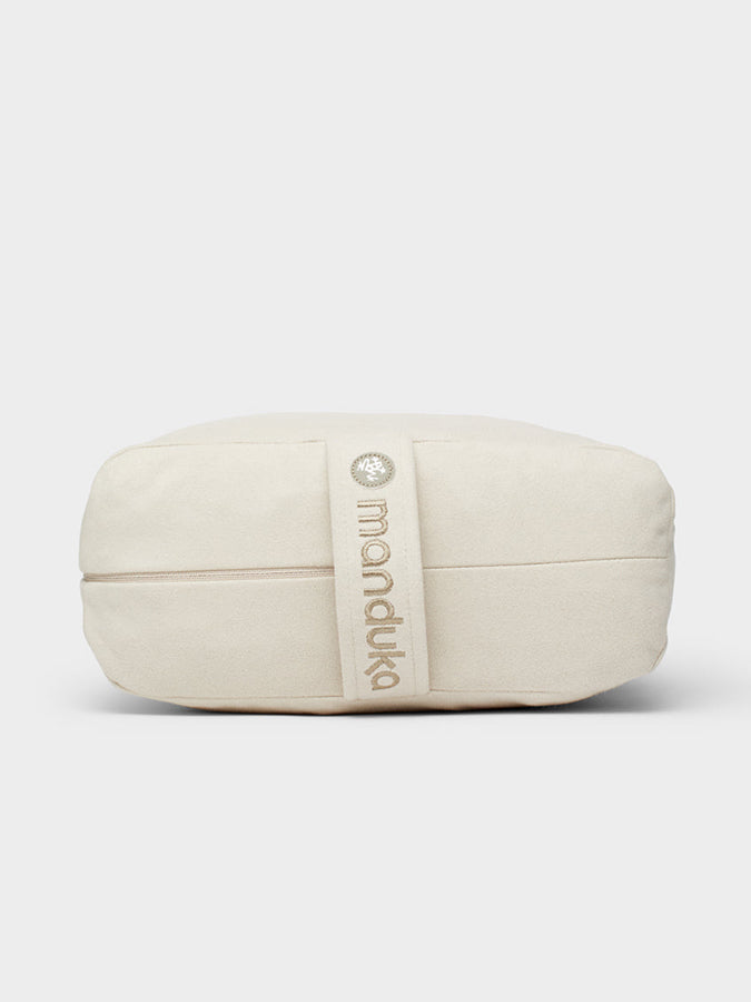 Manduka Rectangular Enlight Technology Meditation Bolster Cushion - Premium Yoga Support for Back, Hips & Knees - Ideal for Meditation, Yin Yoga & Home Relaxation