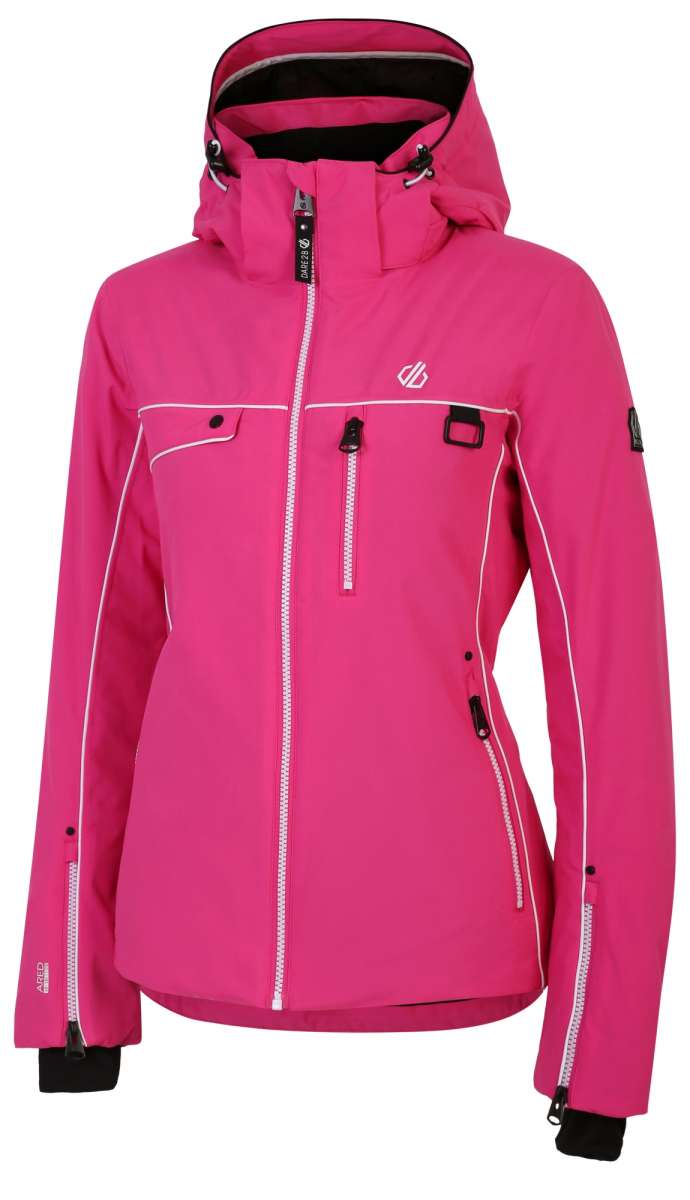 Dare2B Women's Insulated Winter Jacket 2024 - Waterproof Windproof Ski Coat for Cold Weather, Hiking & Outdoor Activities