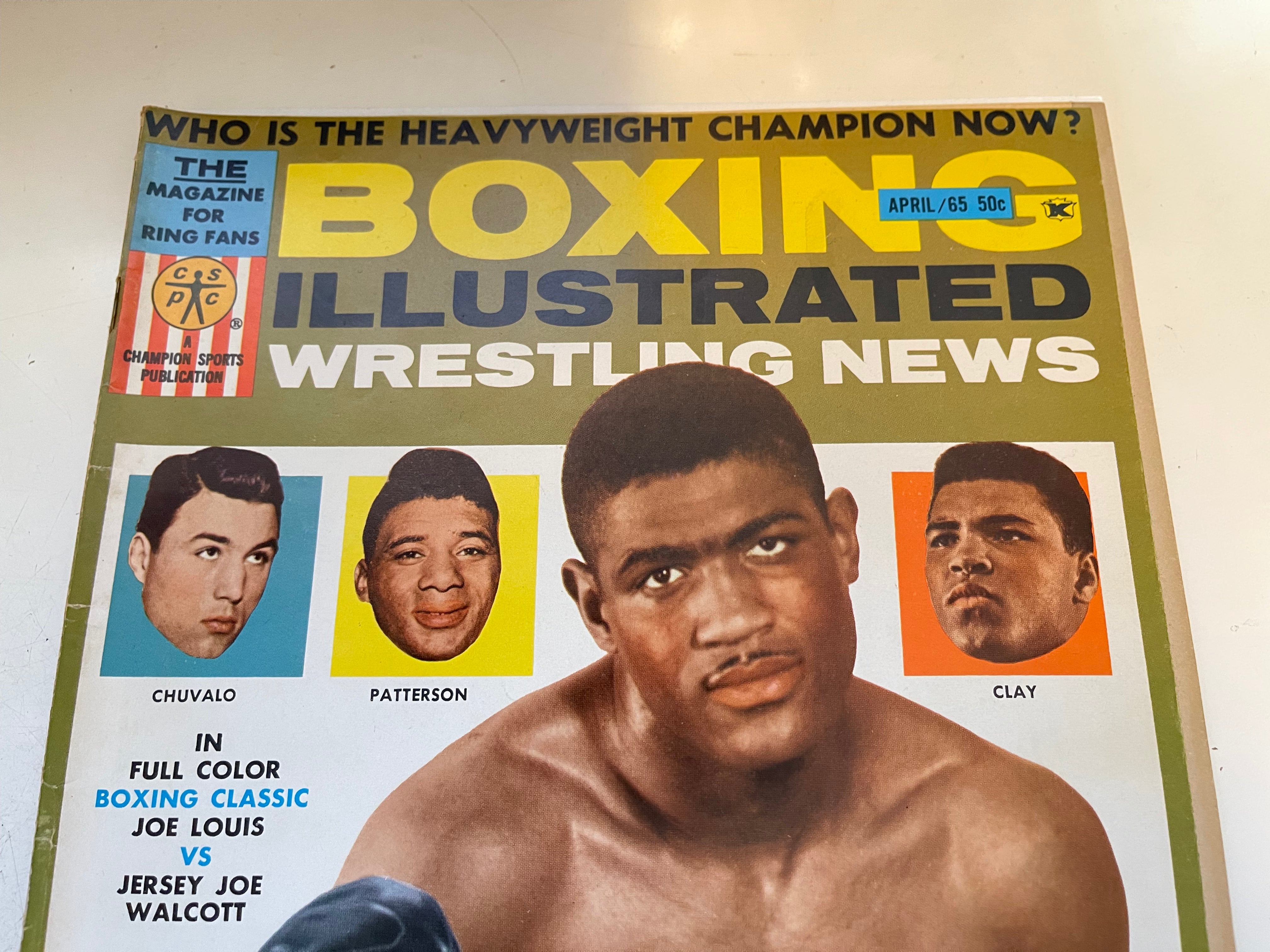 Rare 1965 Muhammad Ali Boxing Magazine - Vintage Collectible for Sports Memorabilia Fans | Perfect for Boxing Enthusiasts & History Buffs