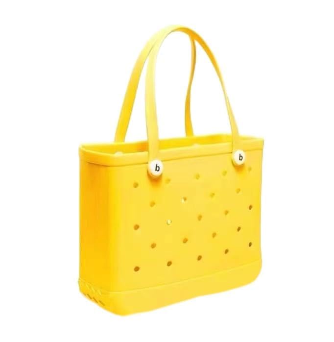 Waterproof Washable Tote Bag for Women - Lightweight Cute Beach Tote for Pool, Boat, Work, Sports & Travel | Durable & Stylish Carryall for Everyday Use