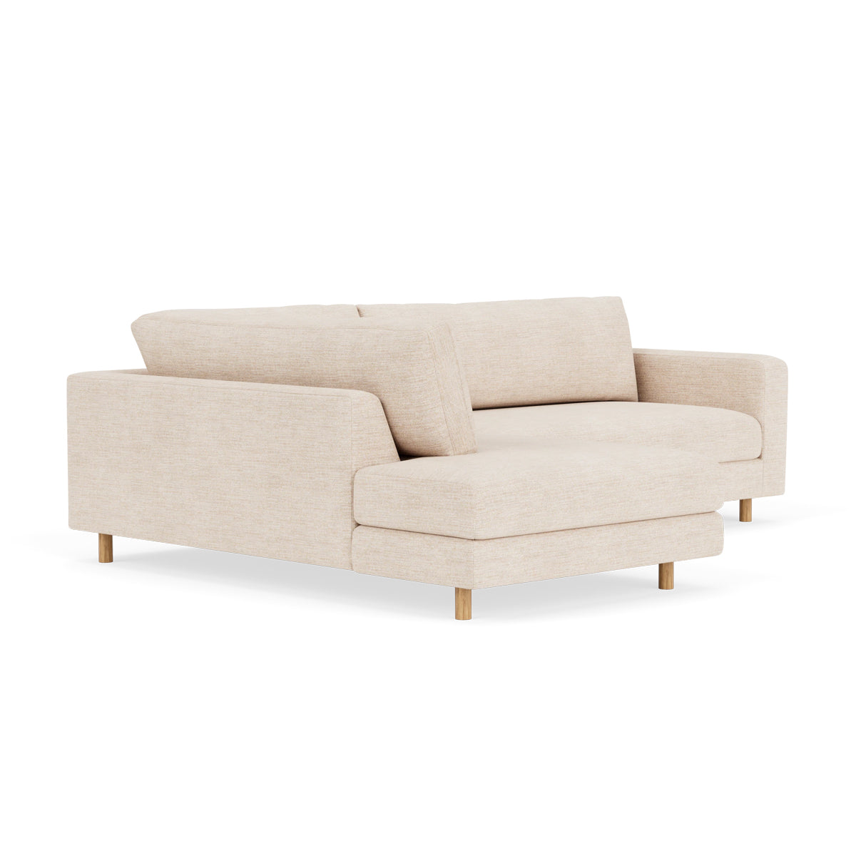 Douglas Fabric Left Corner Sofa - Modern L-Shaped Sectional Couch for Living Room, Lounge & Small Spaces | Comfortable & Stylish Home Furniture